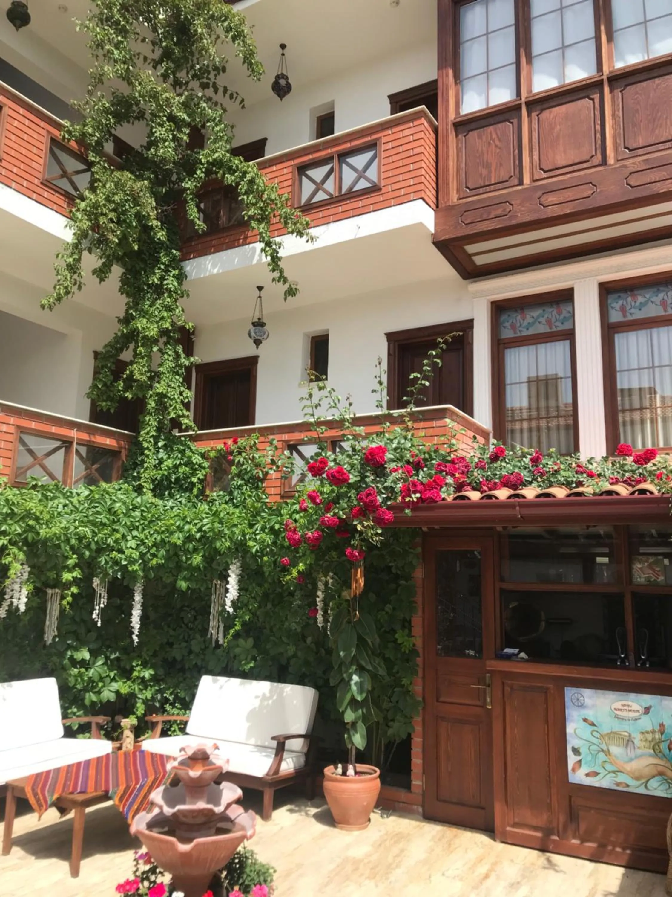 Patio in Hotel Mary's House