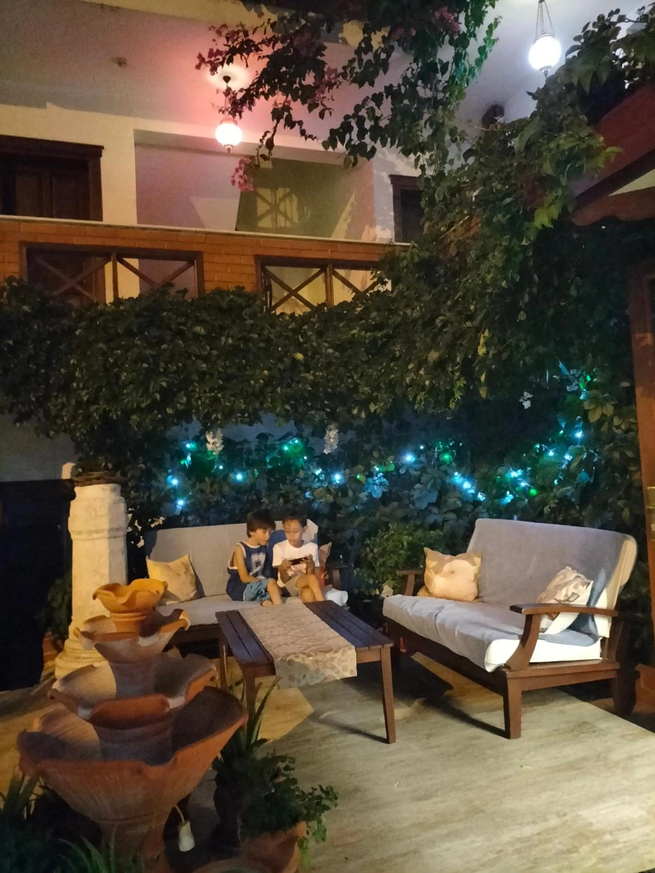 Patio in Hotel Mary's House