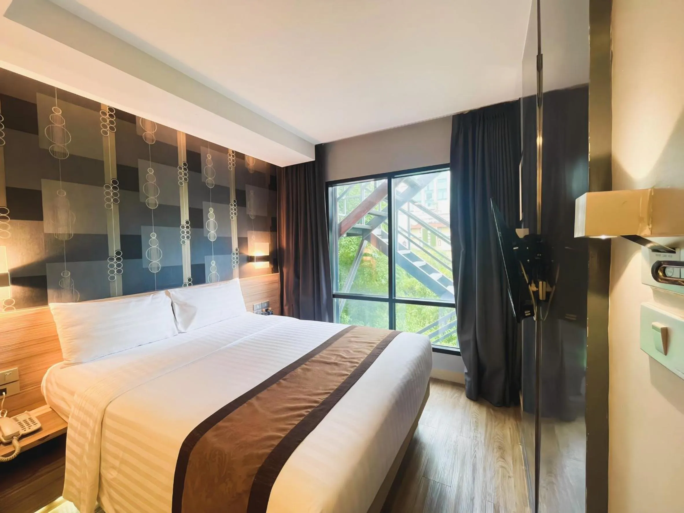 Bed in Aspira Sukhumvit