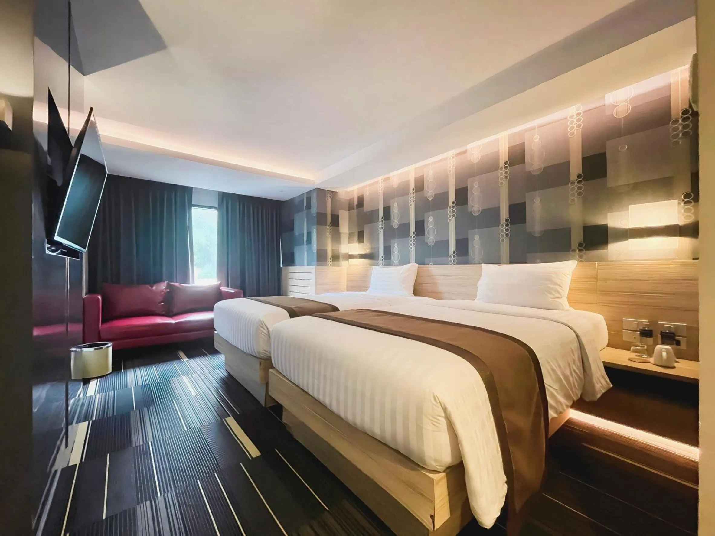 Bed in Aspira Sukhumvit