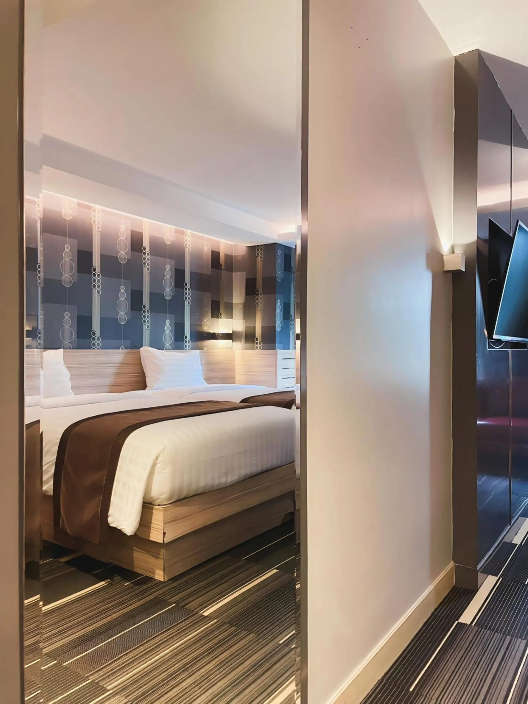 Bed in Aspira Sukhumvit