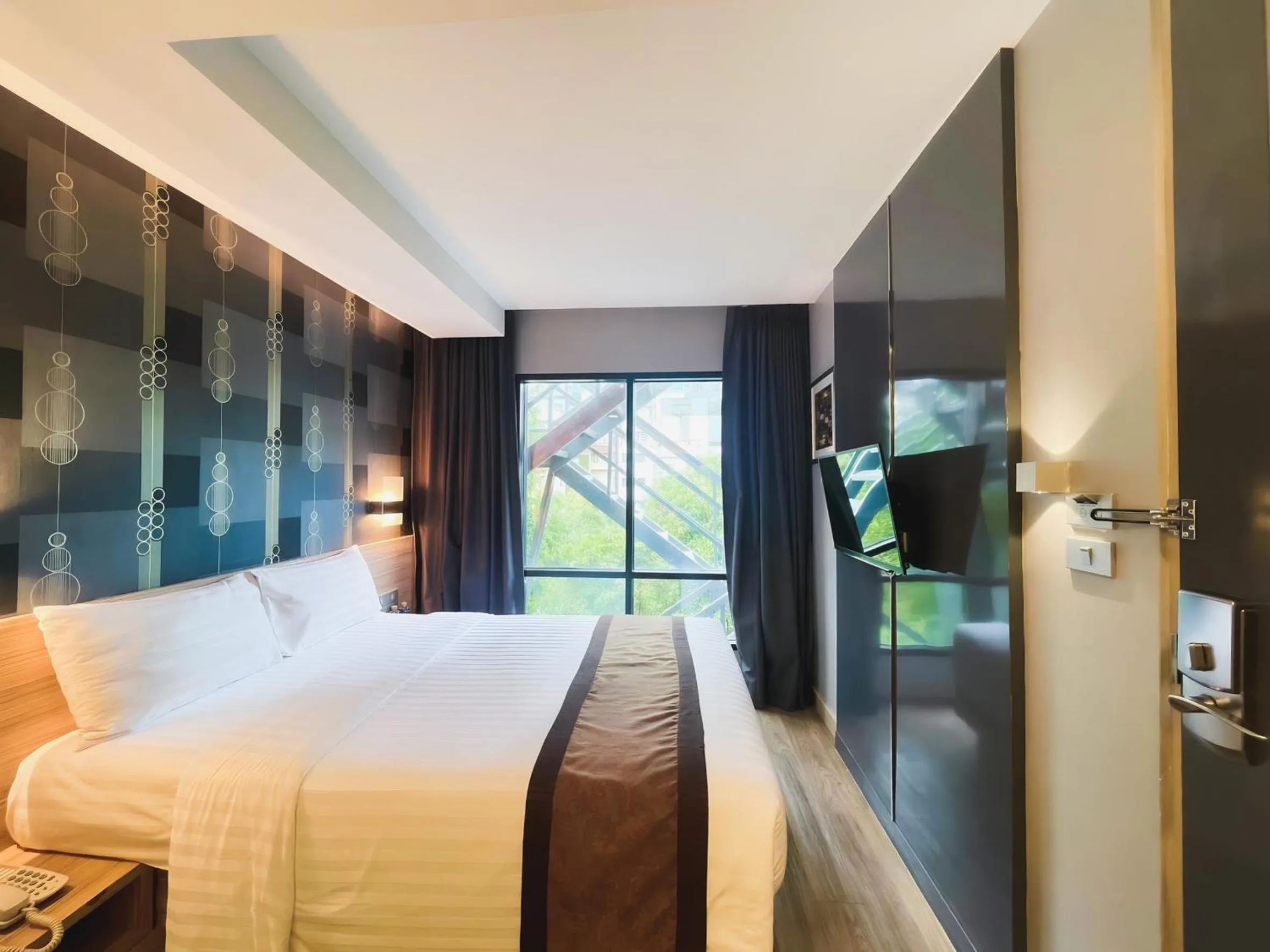 Bed in Aspira Sukhumvit