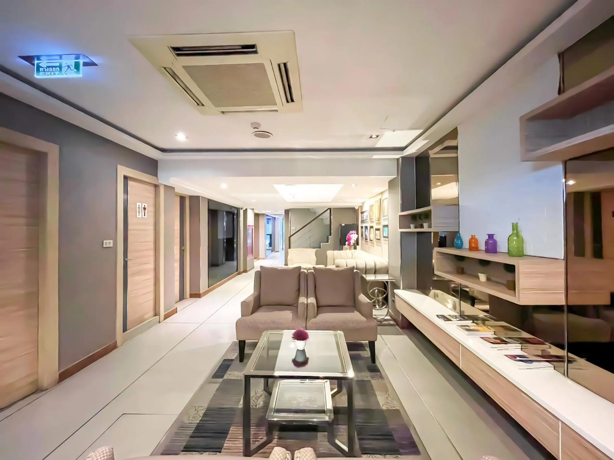 Living room in Aspira Sukhumvit