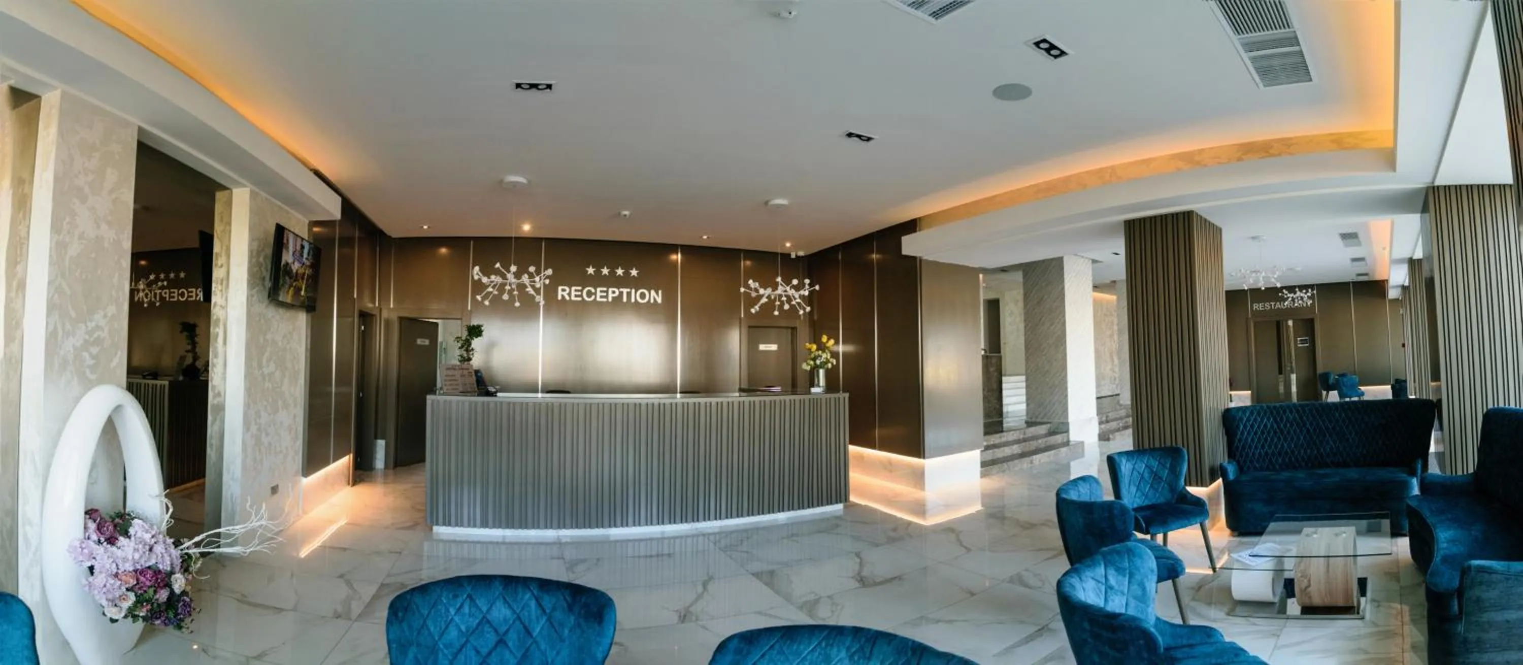 Lobby or reception in Hotel Union