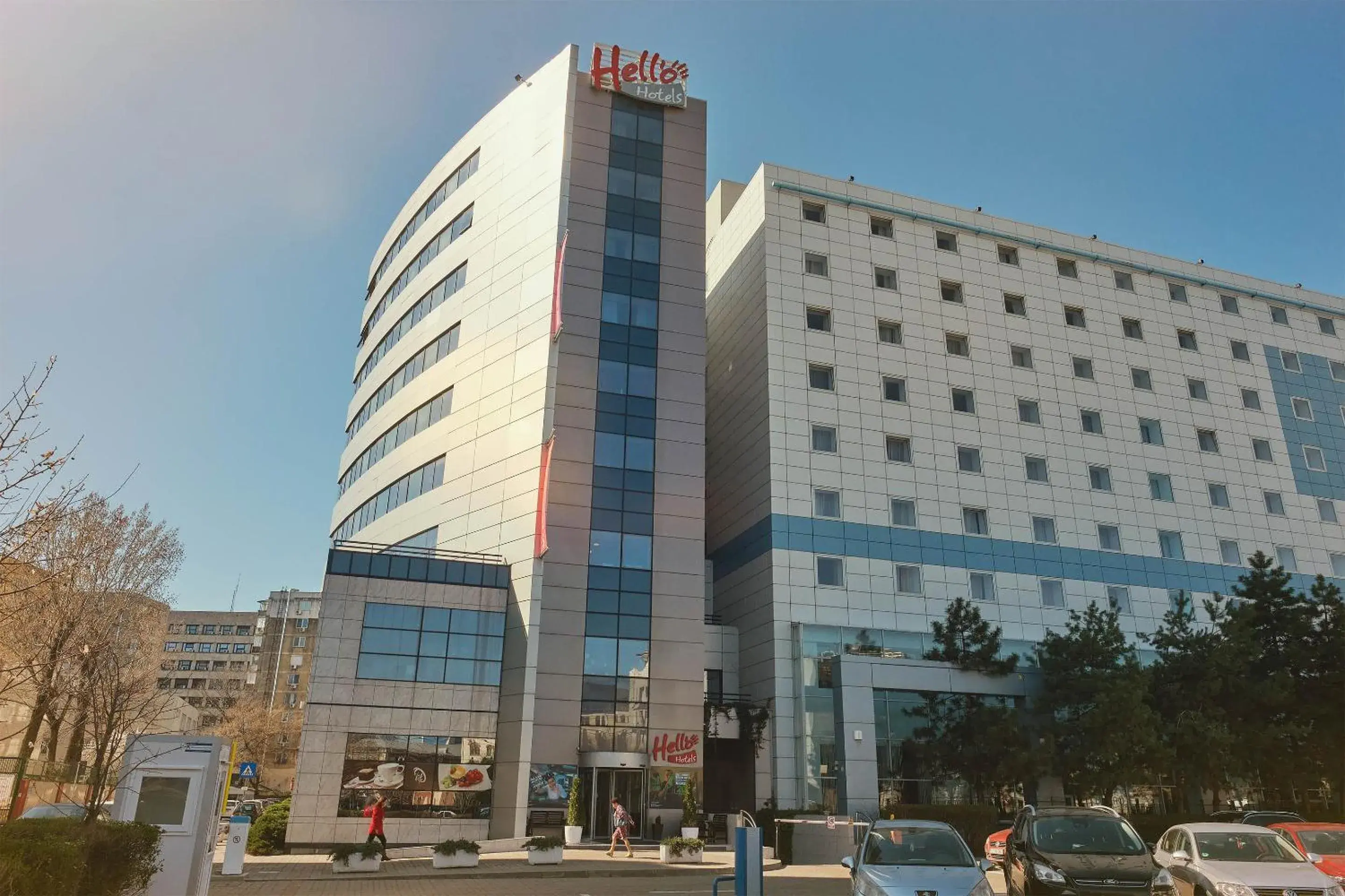 Property building in Hello Hotels Bucuresti Gara de Nord Property building in Hello Hotels Bucuresti Gara de Nord