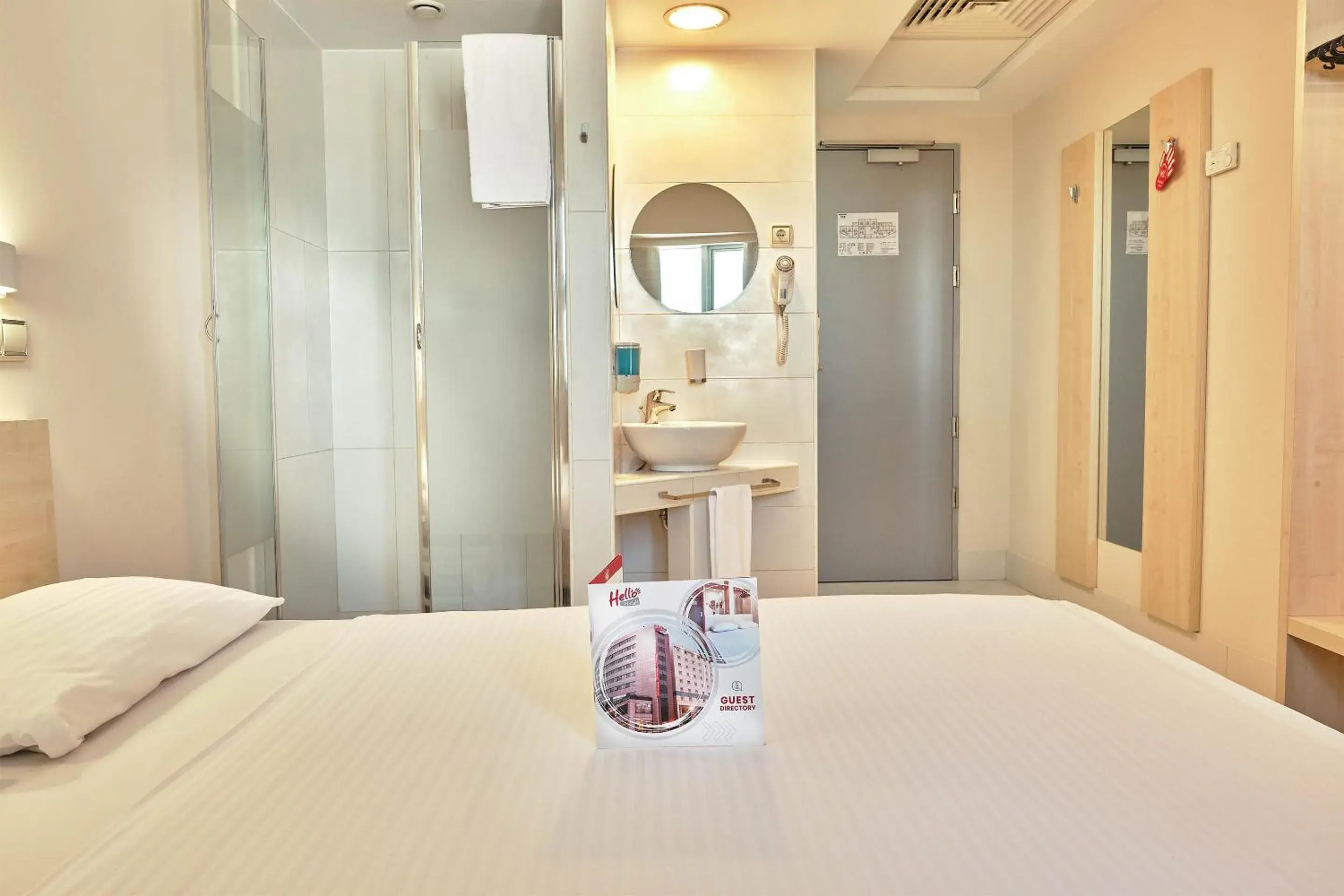 Bed in Hello Hotels Bucuresti Gara de Nord Bed in Hello Hotels Bucuresti Gara de Nord