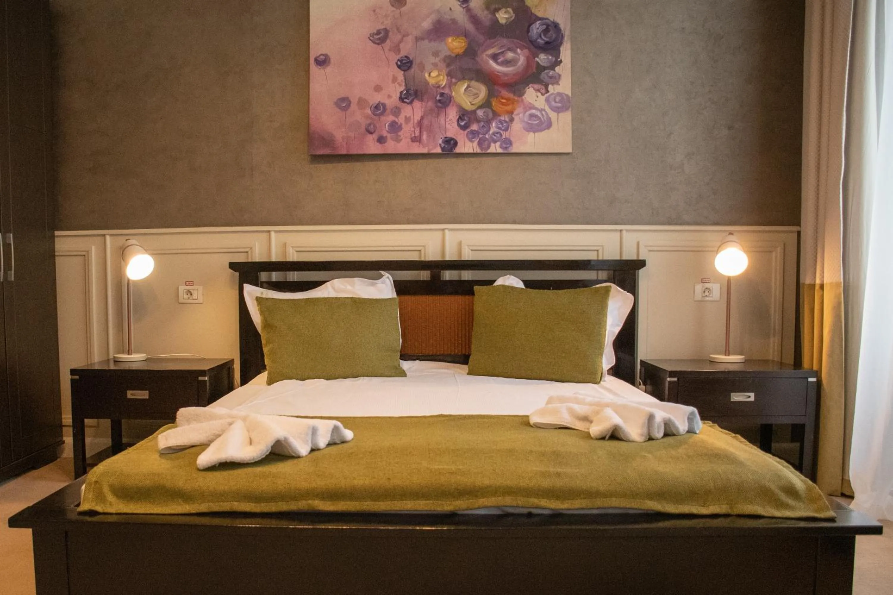 Bedroom, Bed in Hirscher Loft