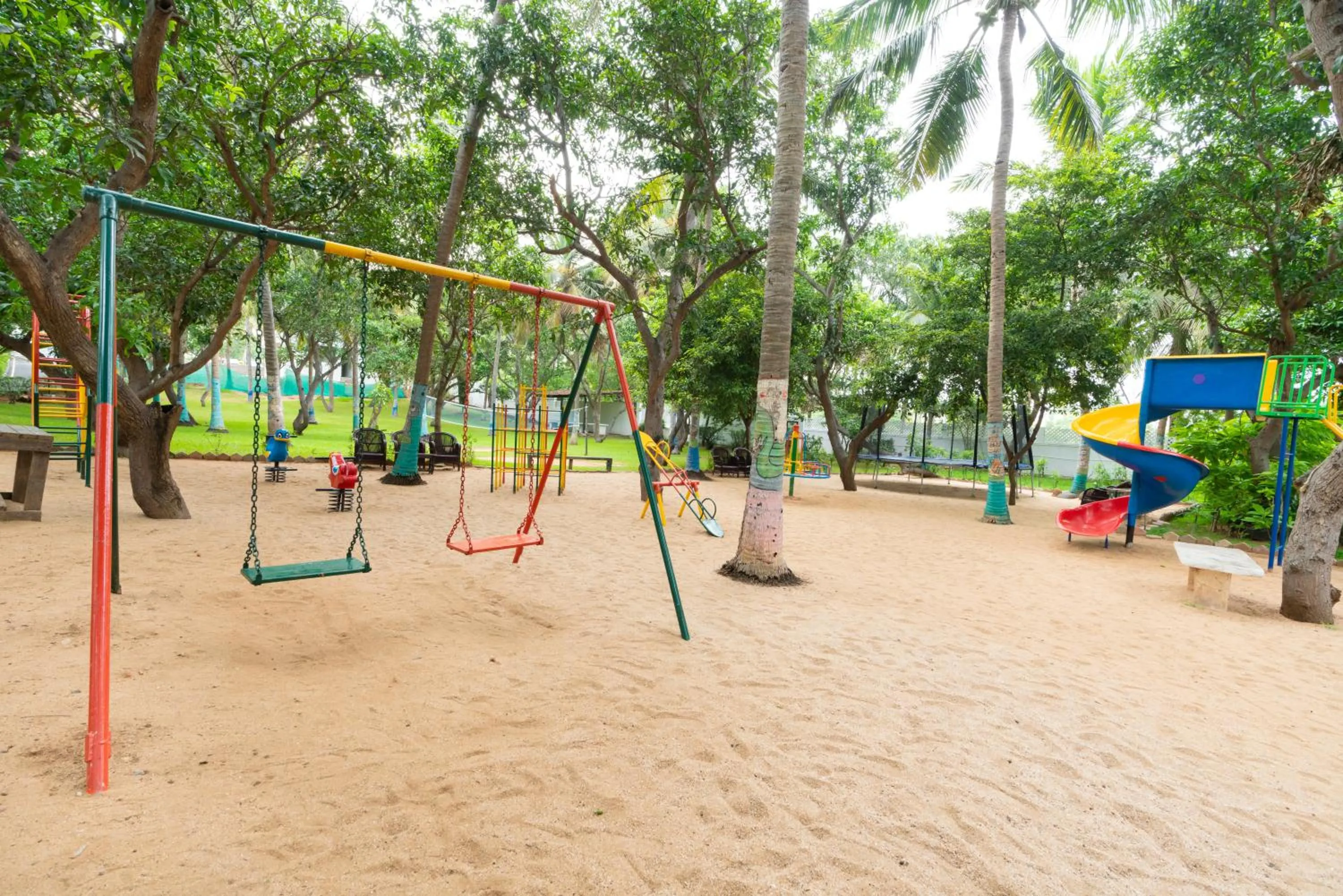 Children play ground in Shelter Beach Resort