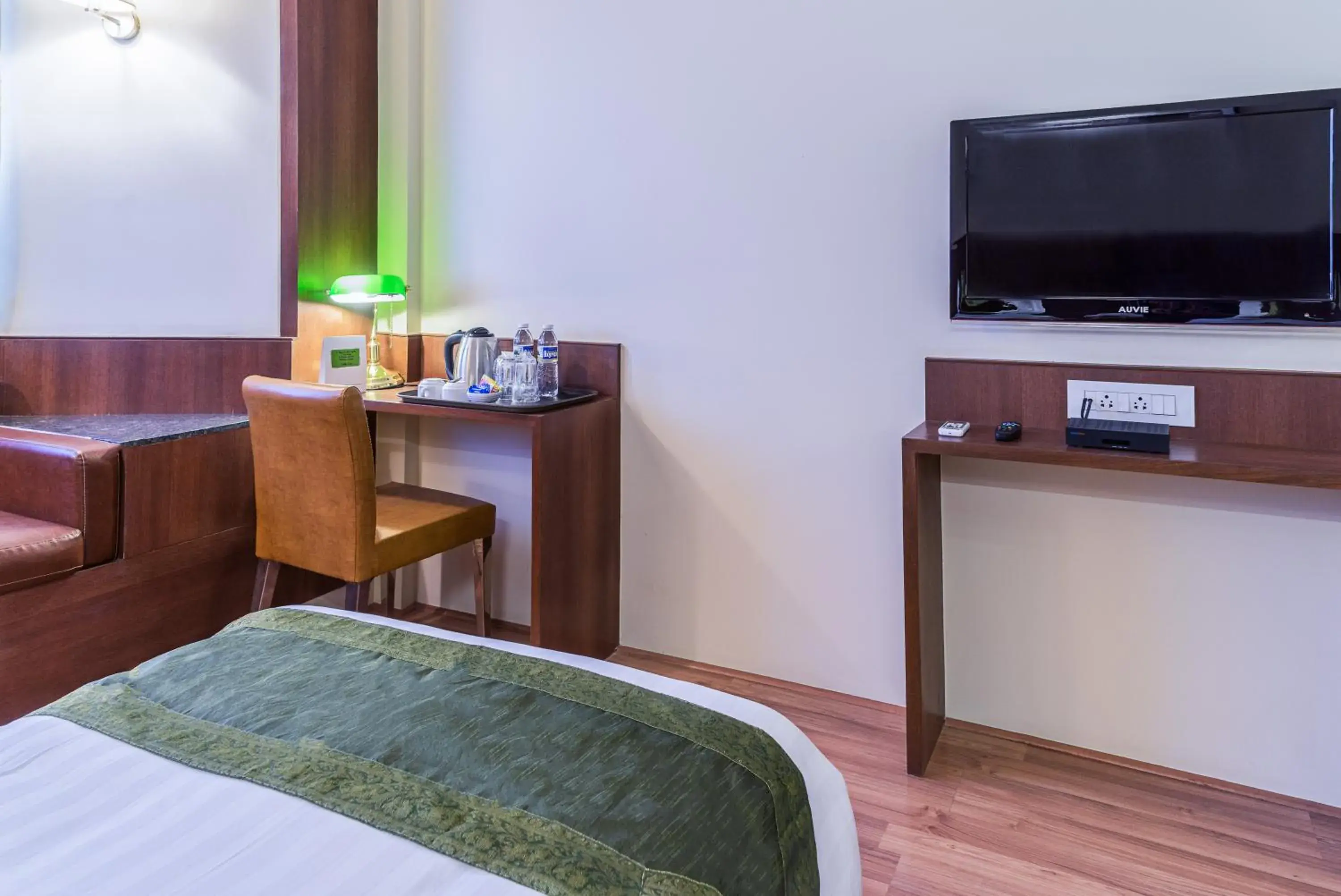 Bed in Treebo Premium Grand Emerald Bed in Treebo Premium Grand Emerald