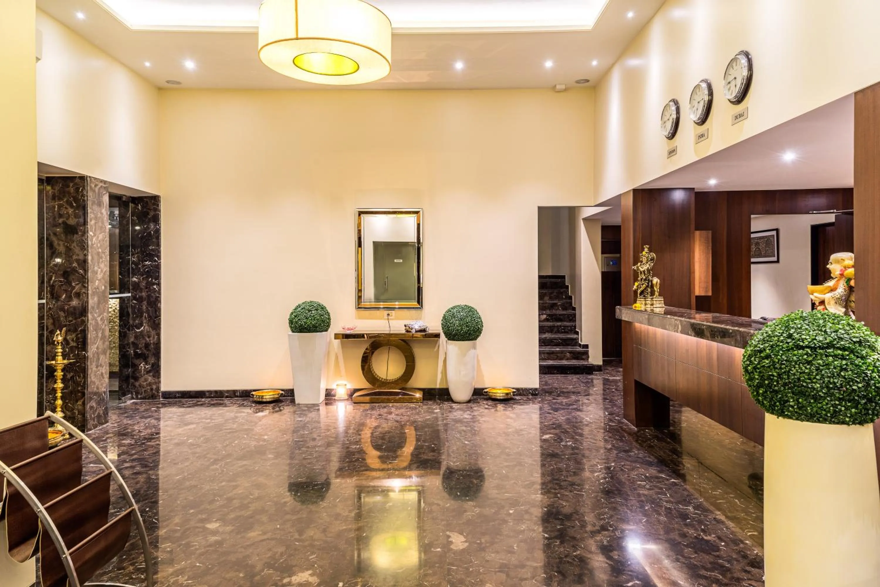 Lobby or reception in Treebo Premium Grand Emerald
