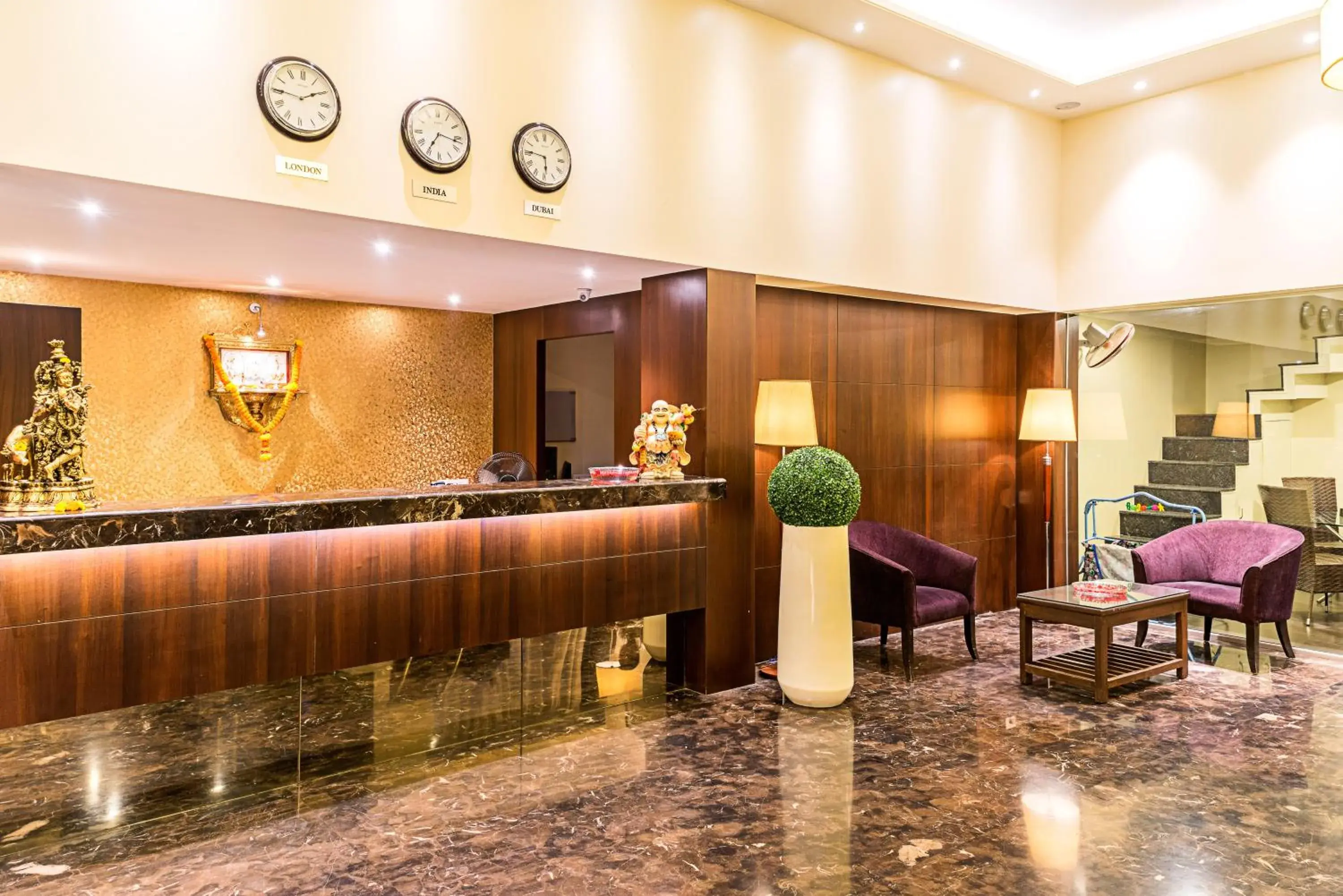 Lobby or reception in Treebo Premium Grand Emerald Lobby or reception in Treebo Premium Grand Emerald