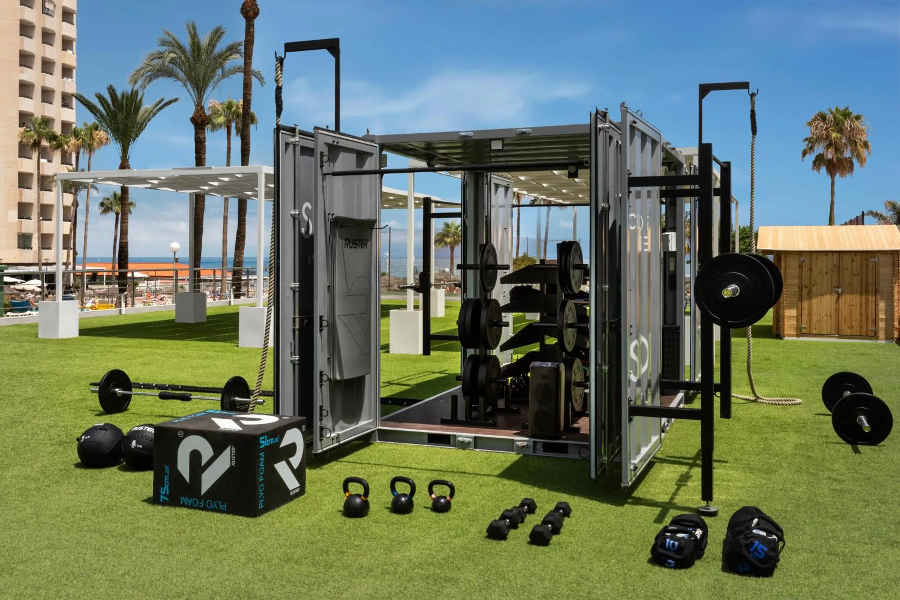 Fitness centre/facilities in Sol Puerto Marina
