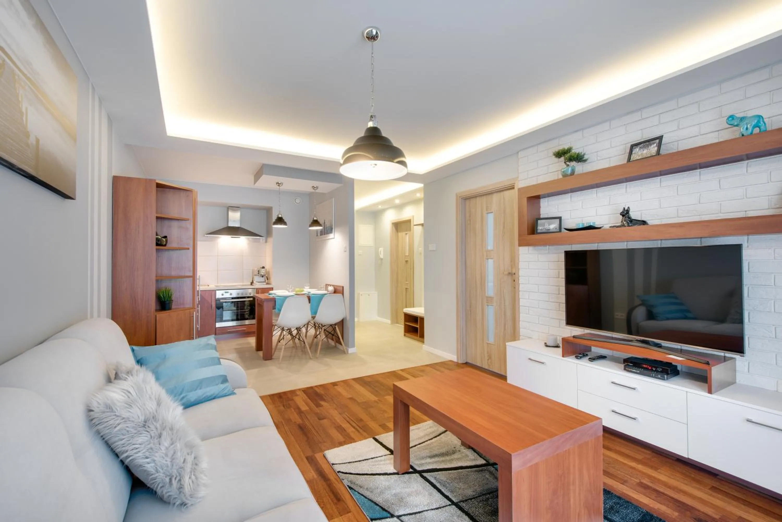 Apartment with Balcony in River Boulevards Apartment