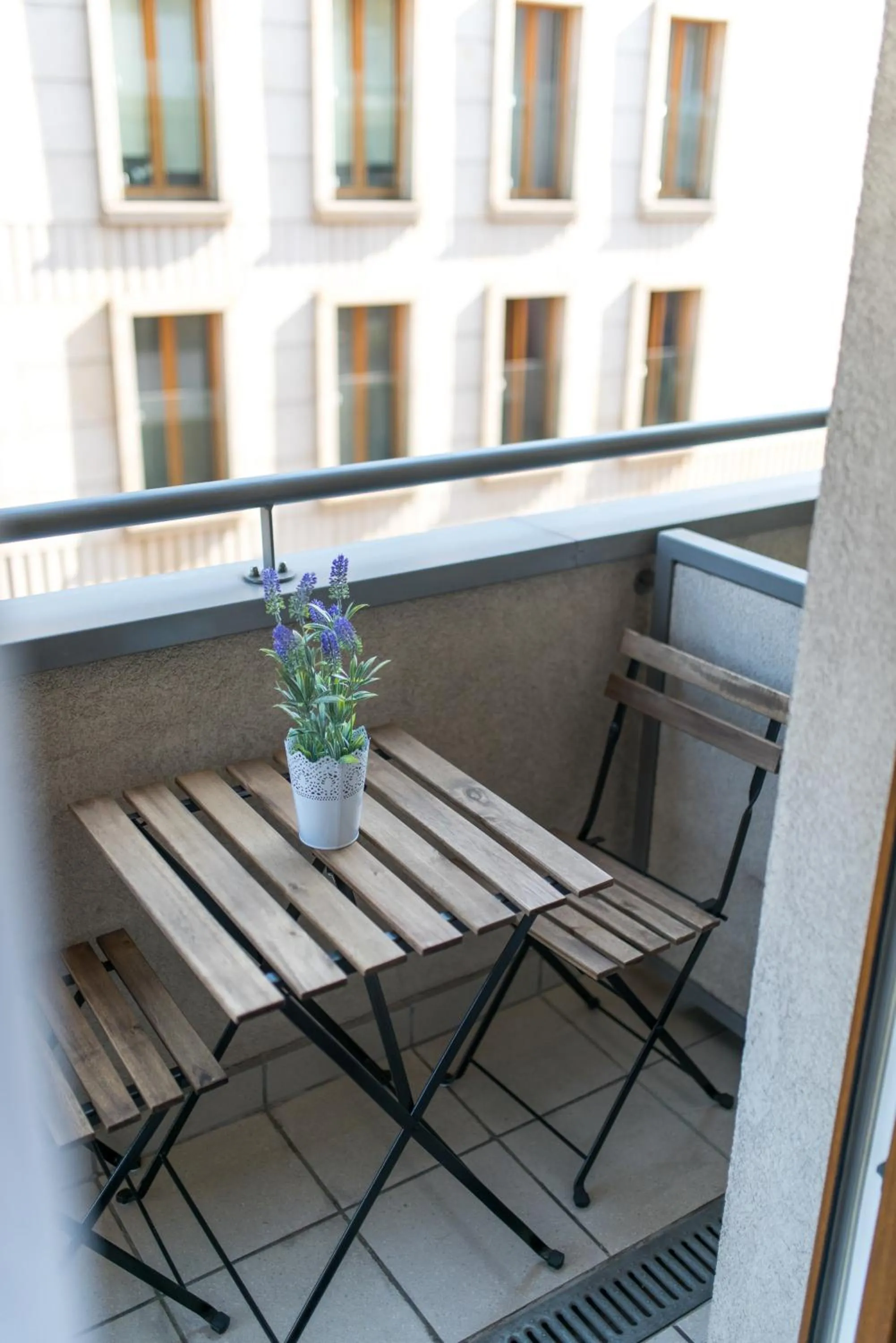 Balcony/Terrace in River Boulevards Apartment