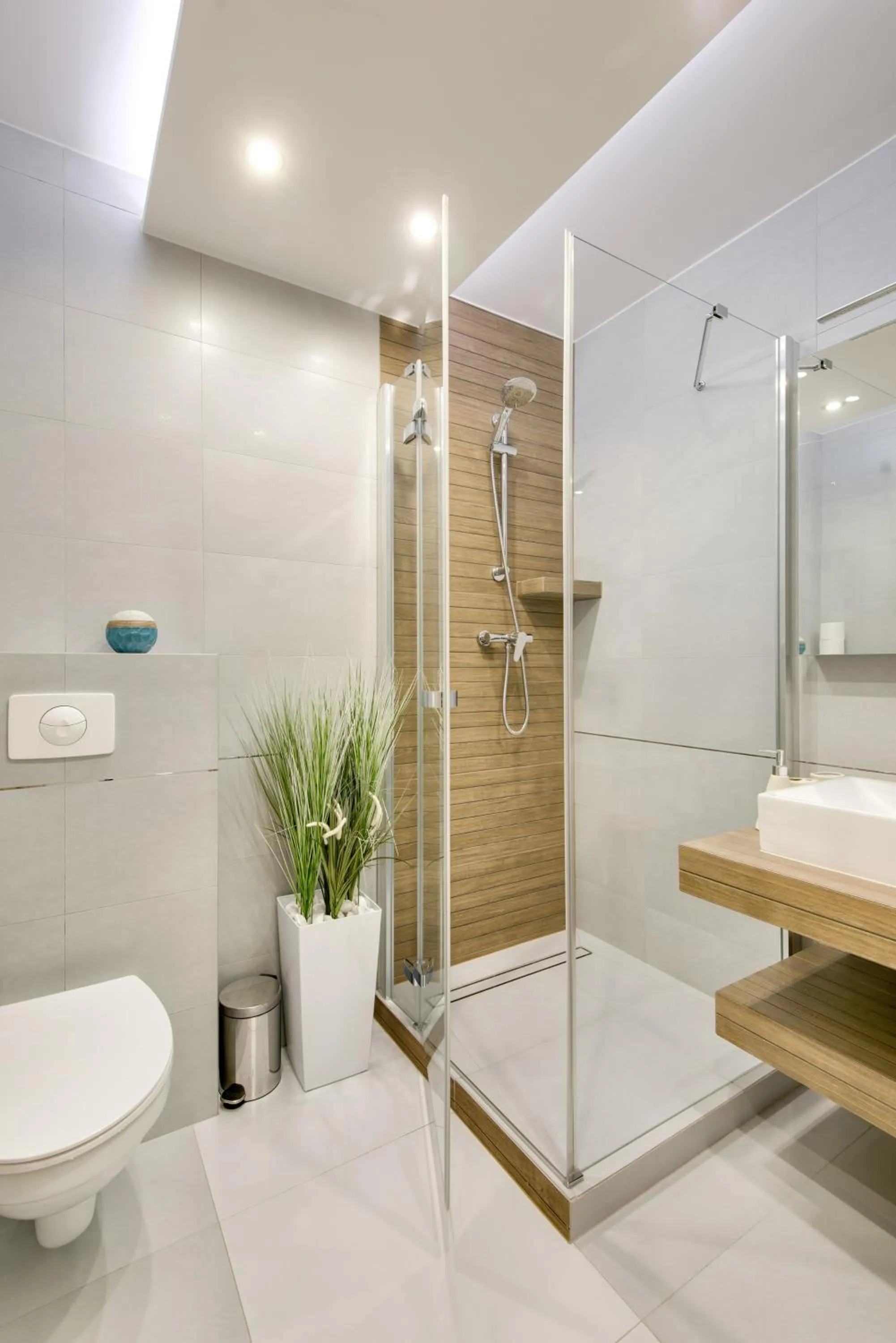 Shower in River Boulevards Apartment
