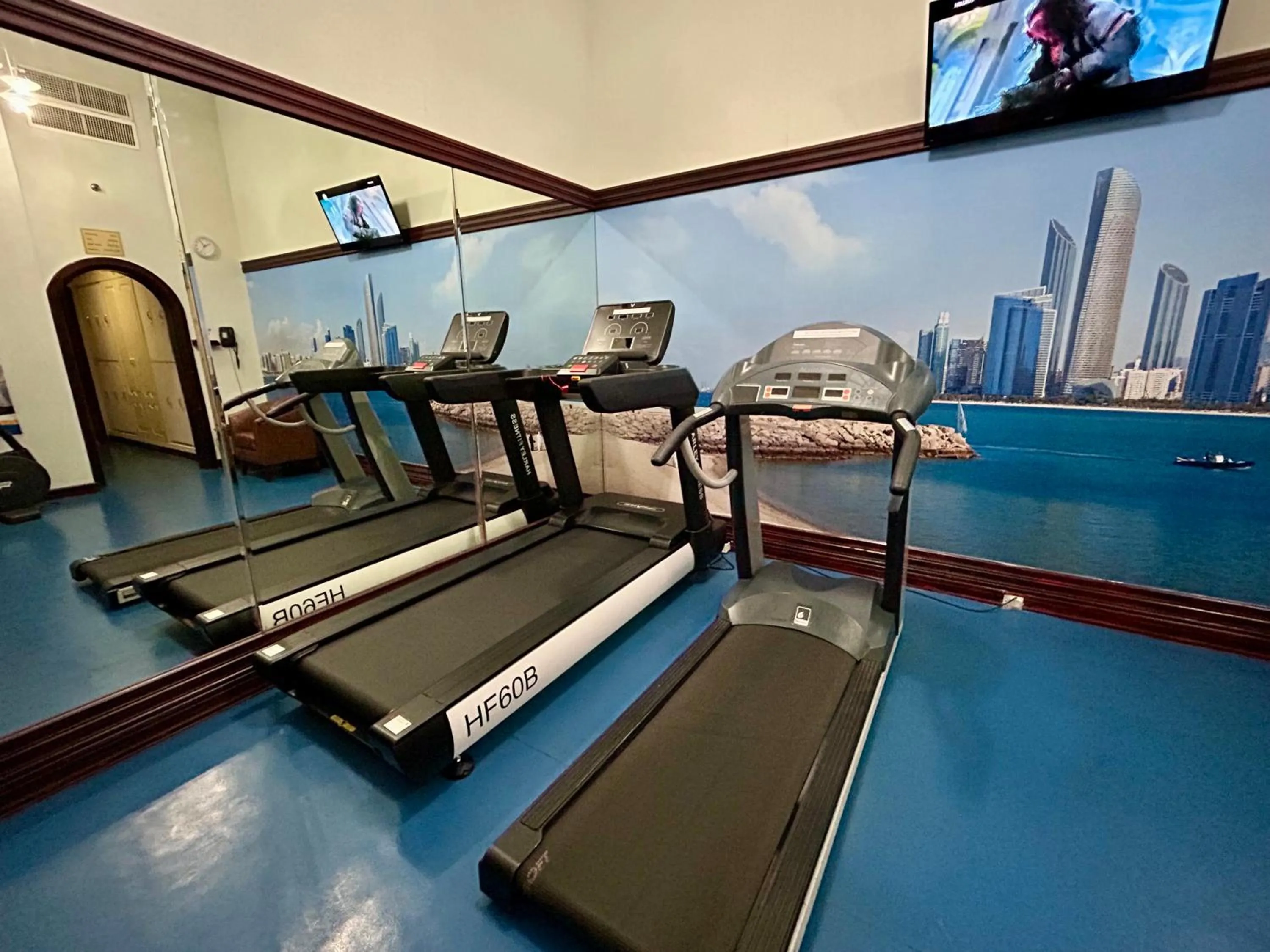 Fitness centre/facilities in Al Nakheel Hotel Apartments Abu Dhabi