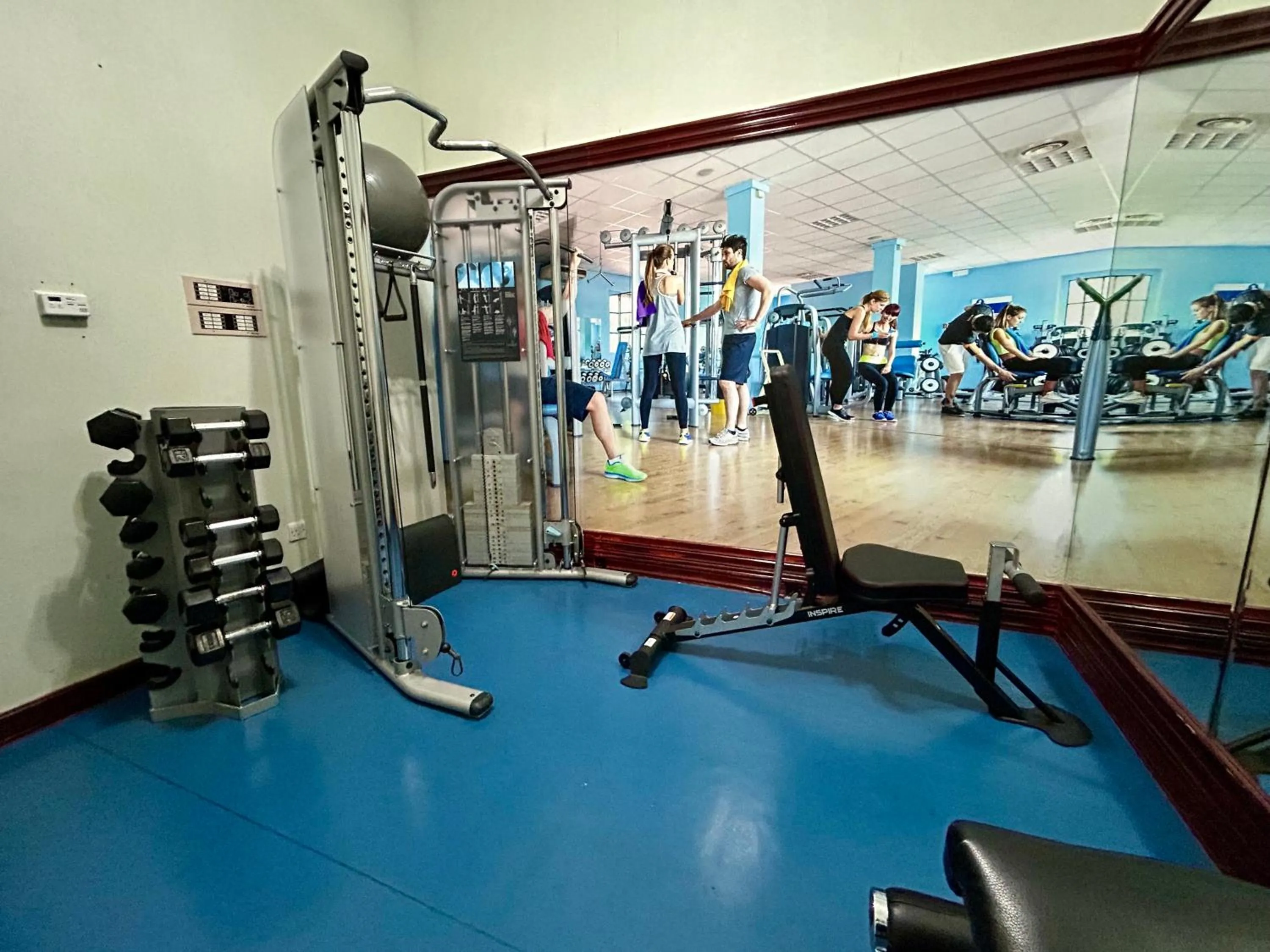 Fitness centre/facilities in Al Nakheel Hotel Apartments Abu Dhabi