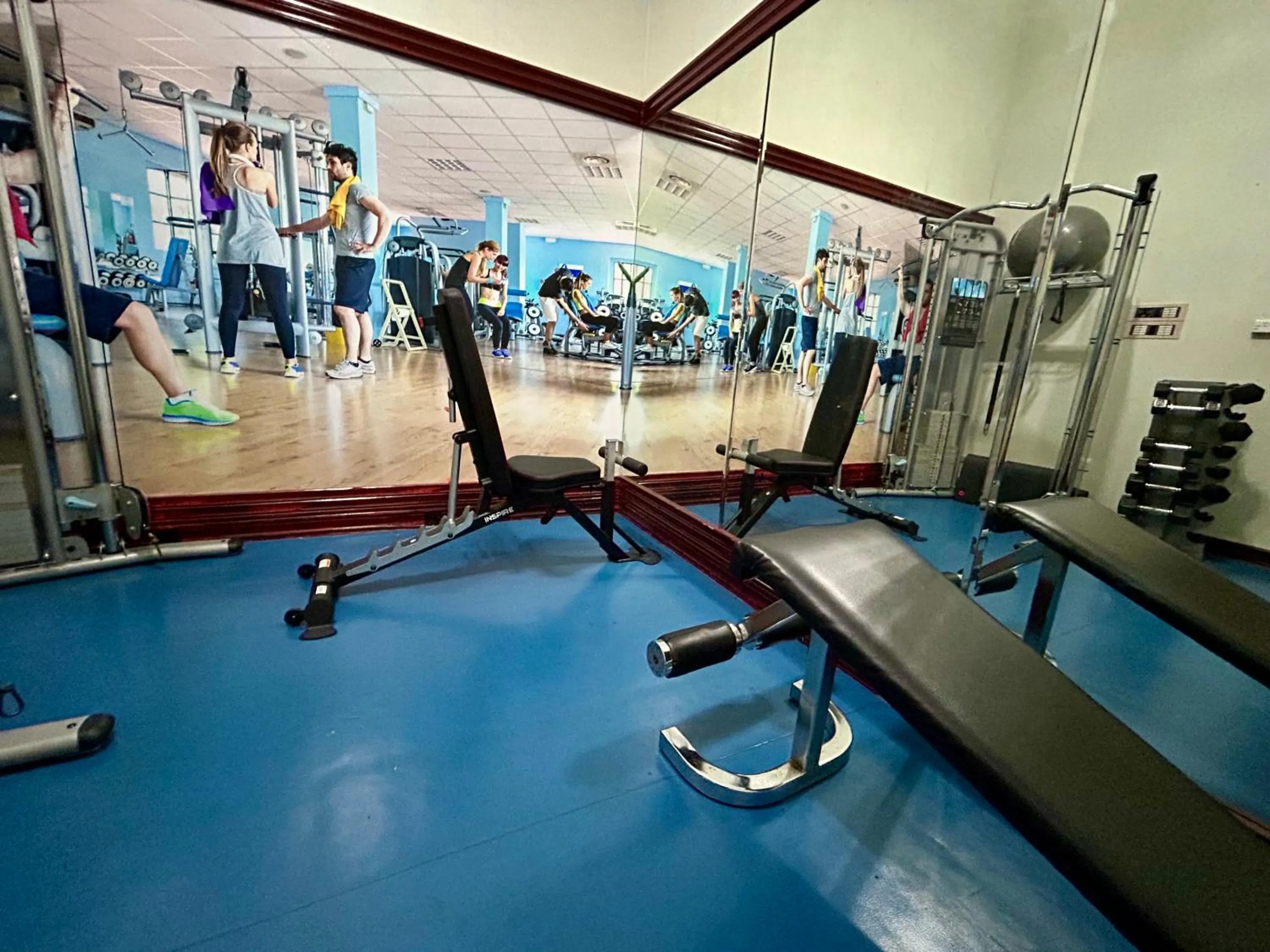 Fitness centre/facilities in Al Nakheel Hotel Apartments Abu Dhabi
