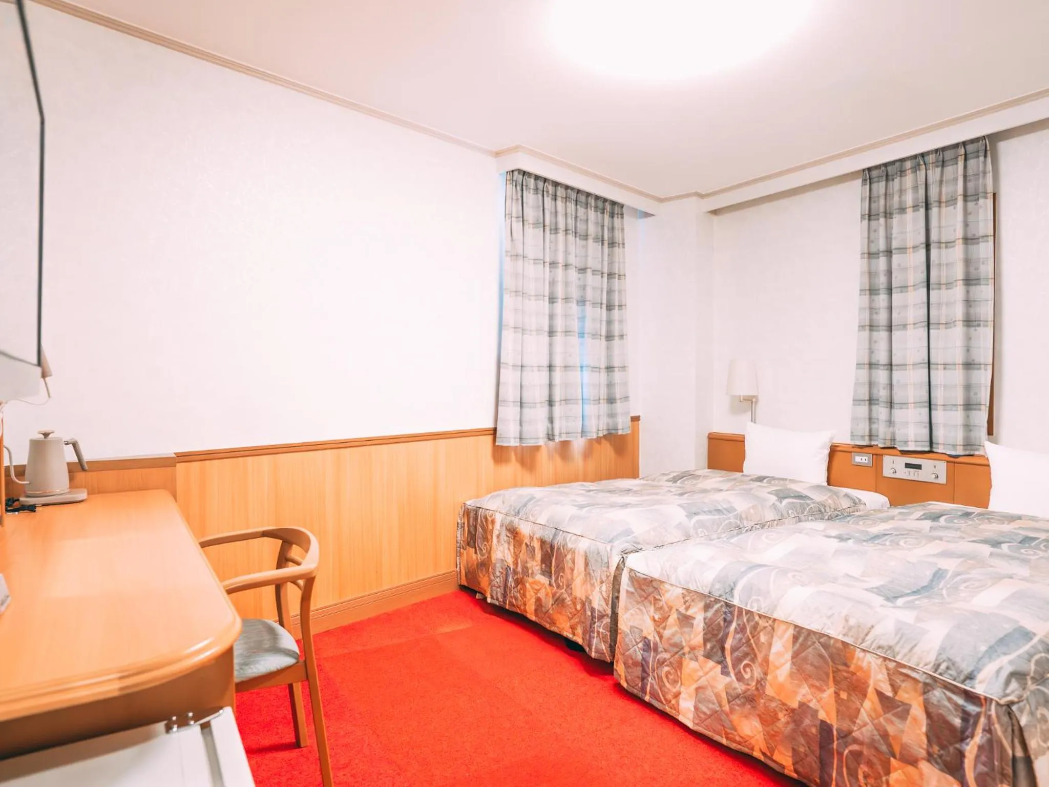 Photo of the whole room, Bed in Ave Tennoji Hotel