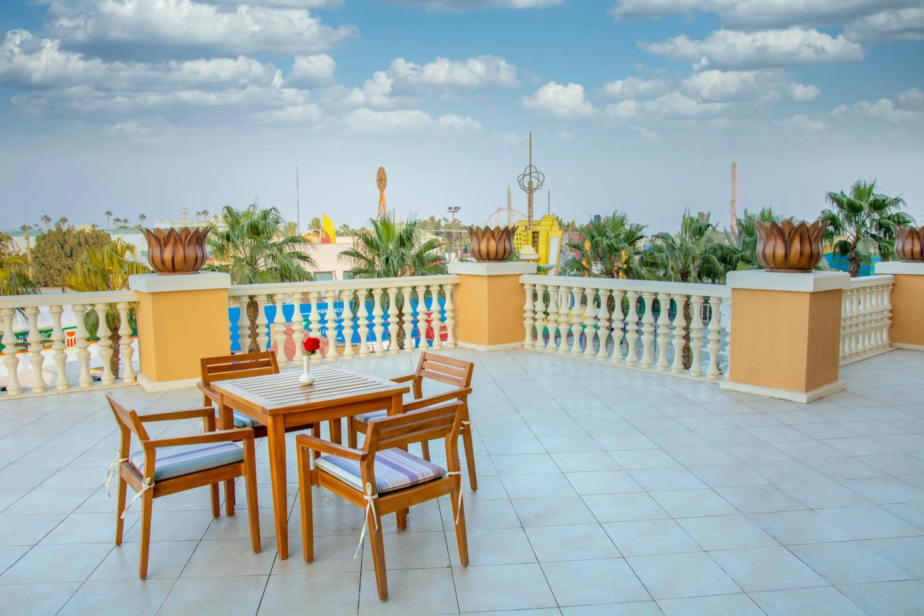 Balcony/Terrace in Helnan Dream Hotel and Conference Center