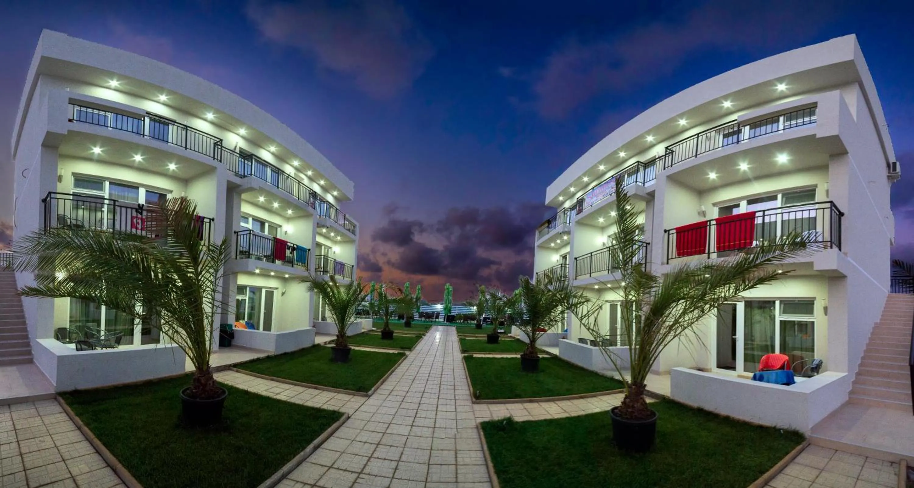 Property building in Sammos Beach Resort