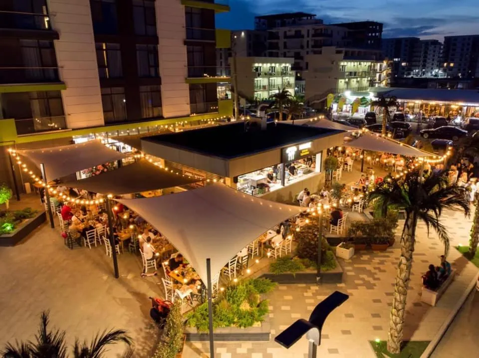 City view in Sammos Beach Resort
