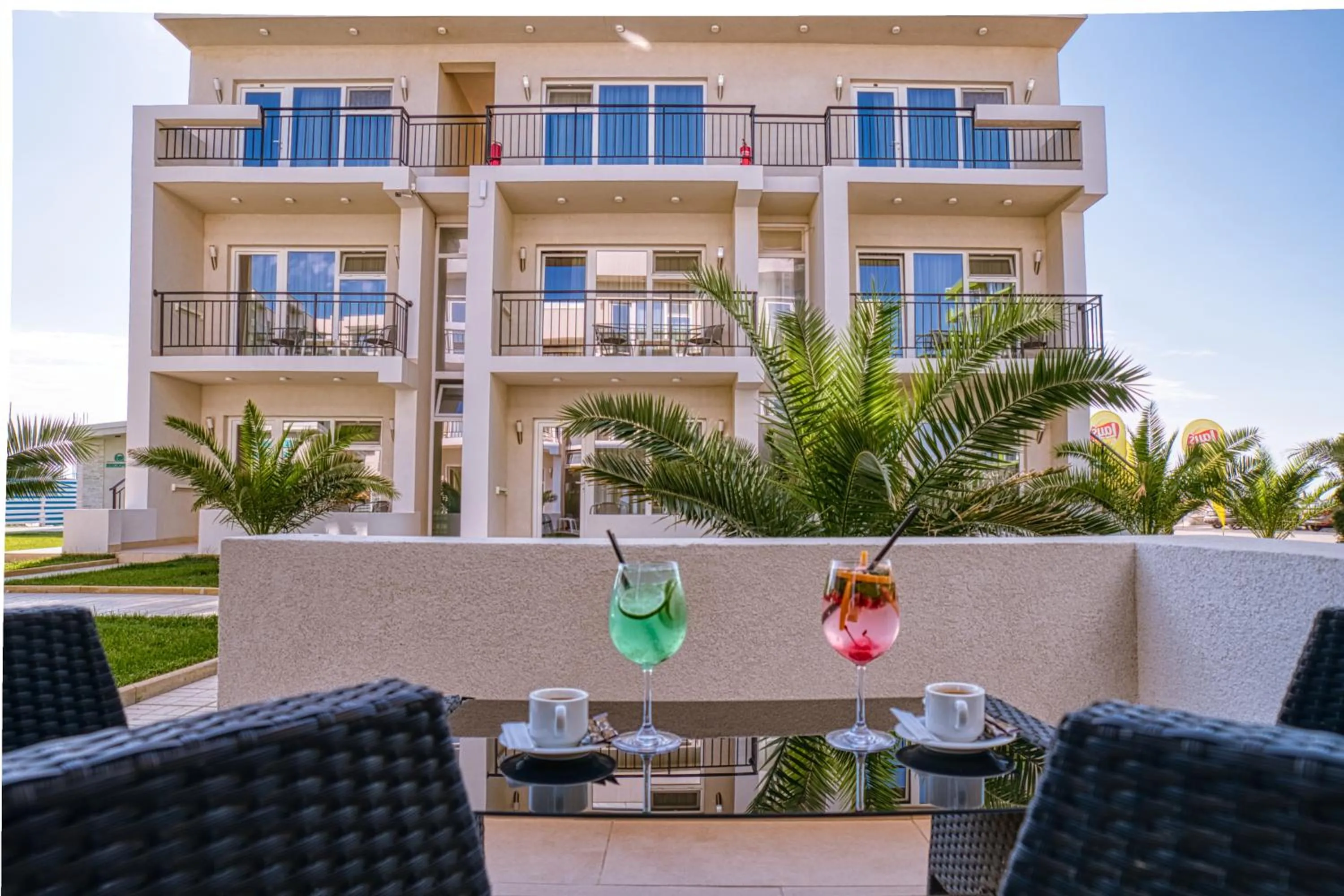 Property building in Sammos Beach Resort