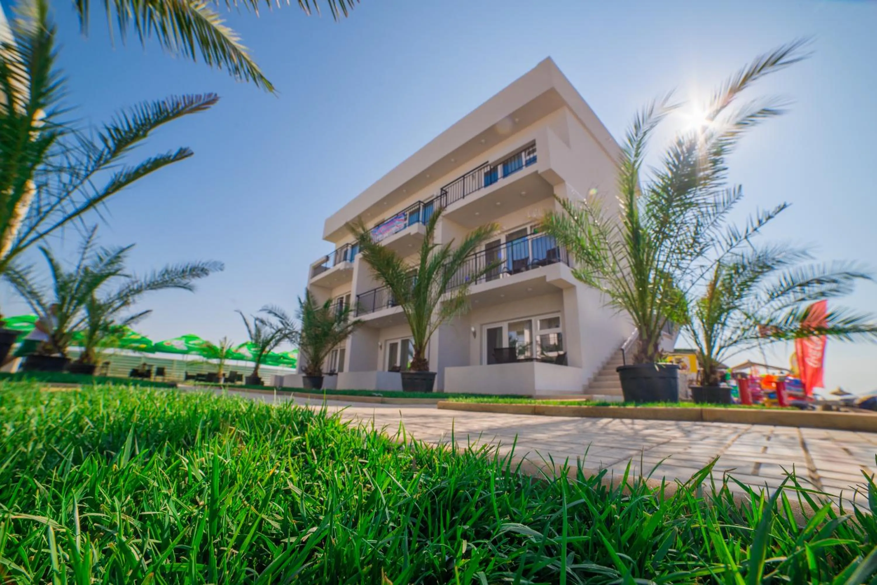 Property building in Sammos Beach Resort