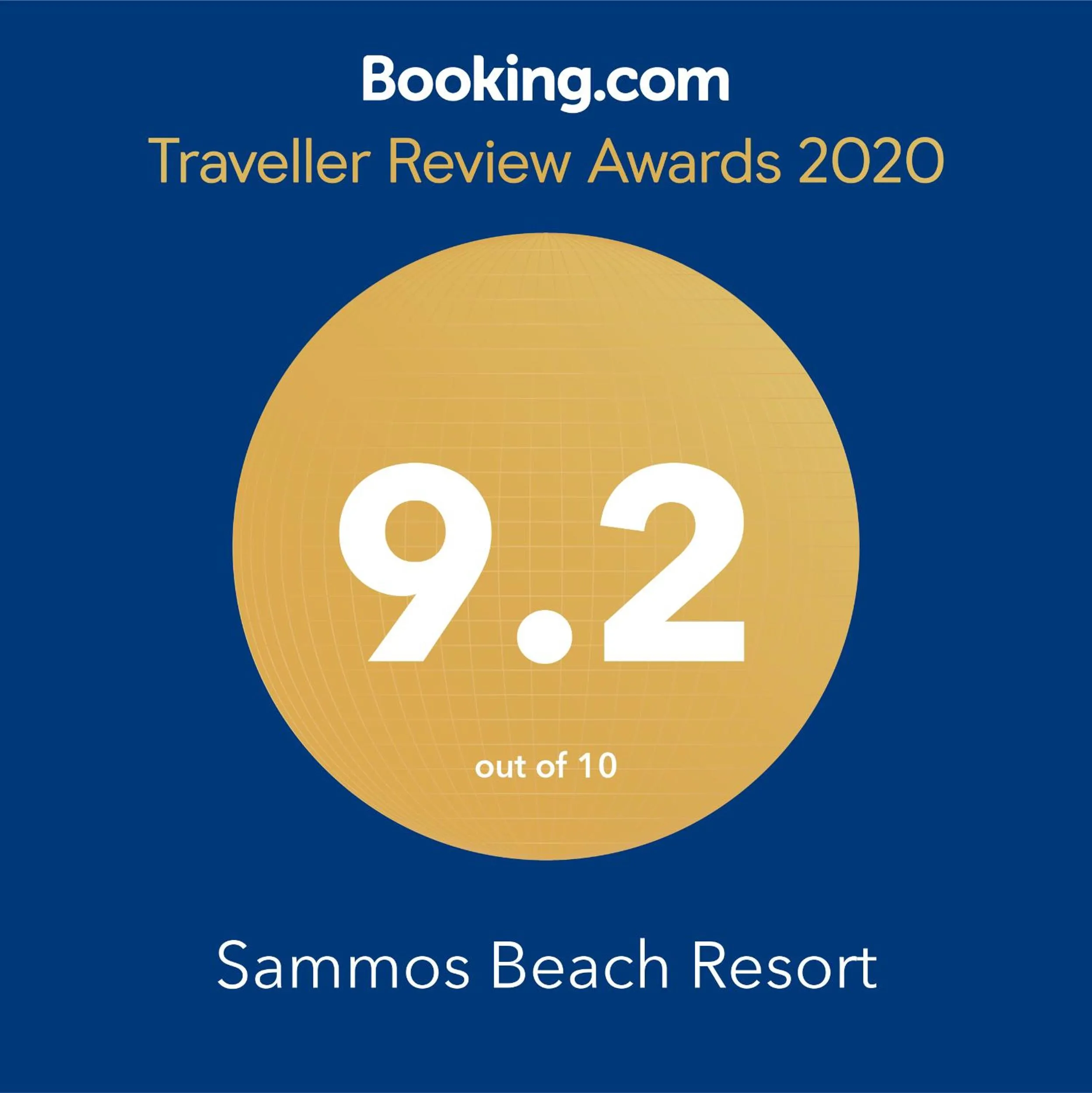 On site in Sammos Beach Resort