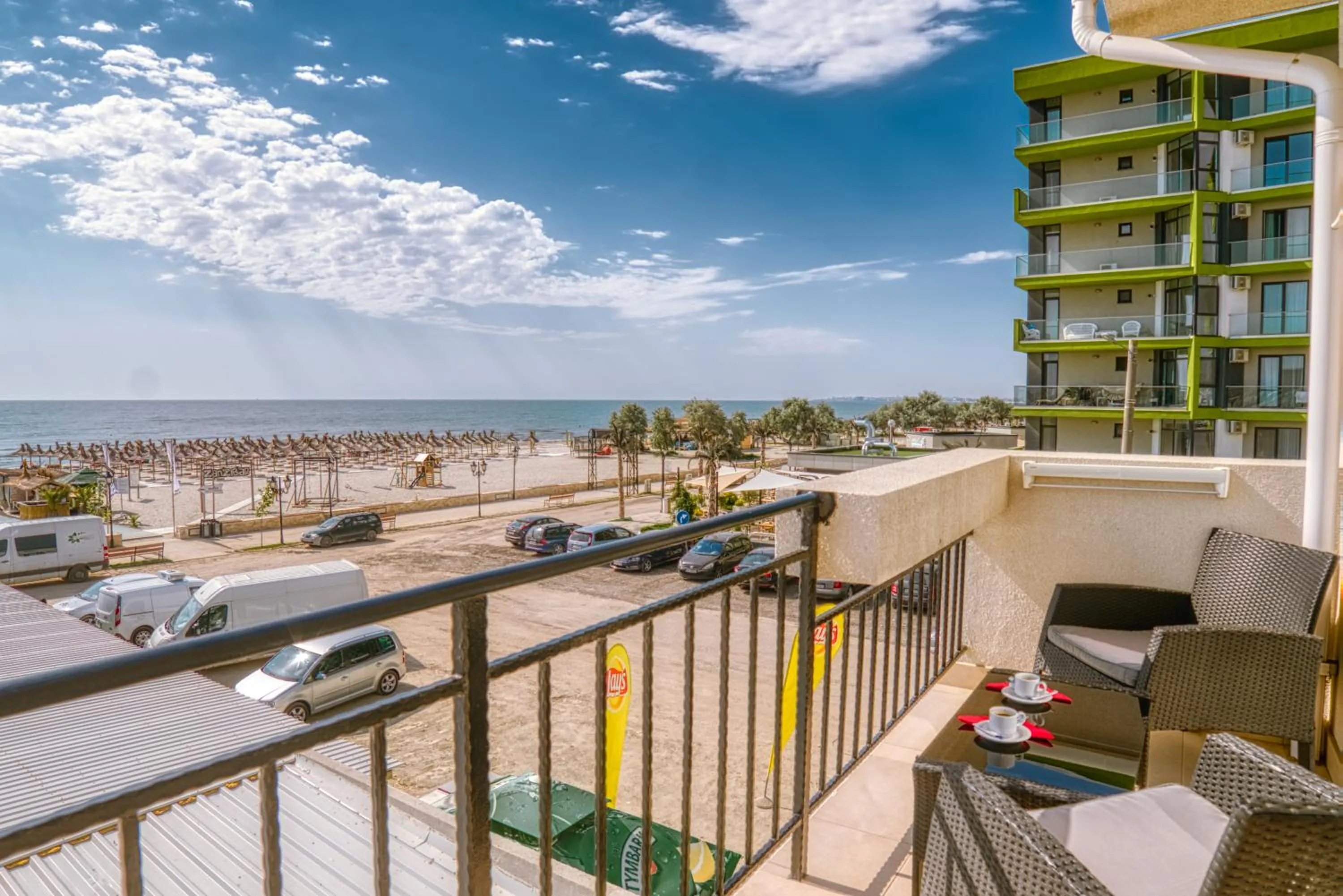 Garden view in Sammos Beach Resort