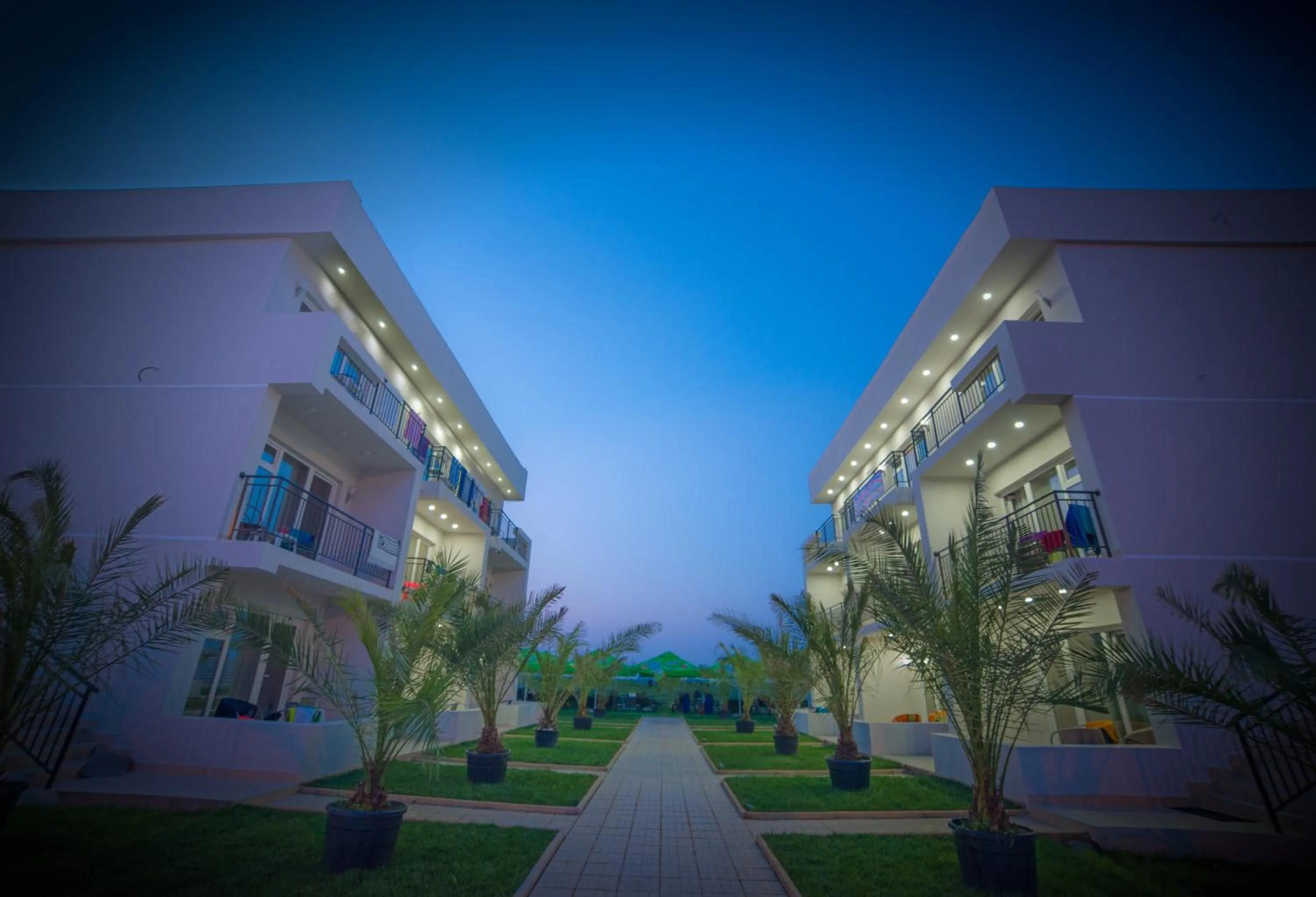 Property building in Sammos Beach Resort