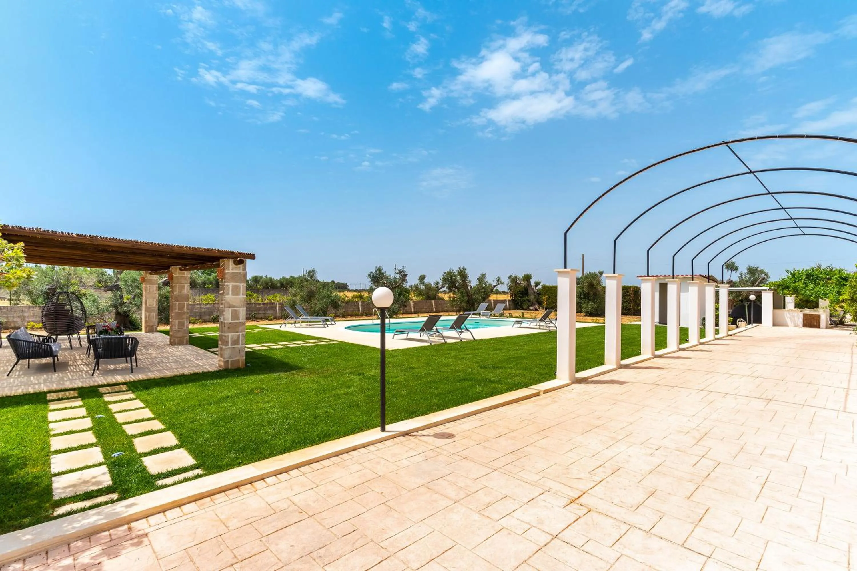 Garden in B&B Rosa Dei Venti