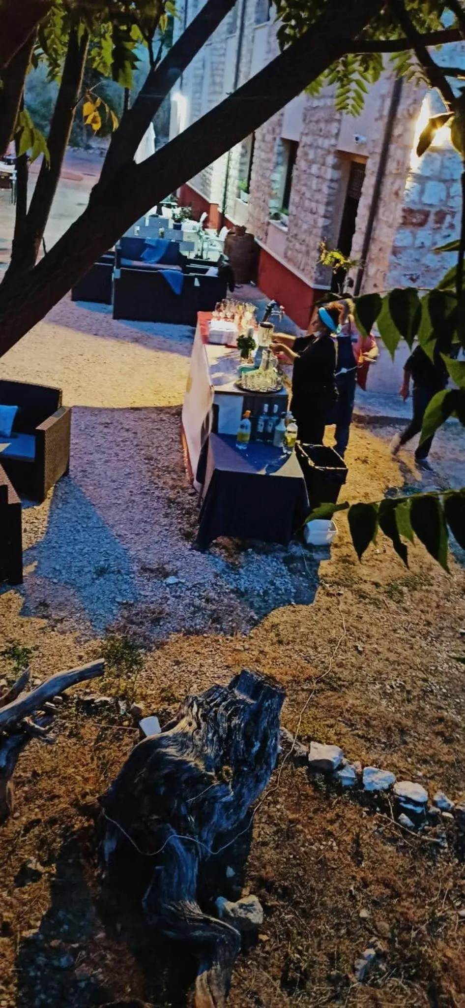 Evening entertainment in La Sabina