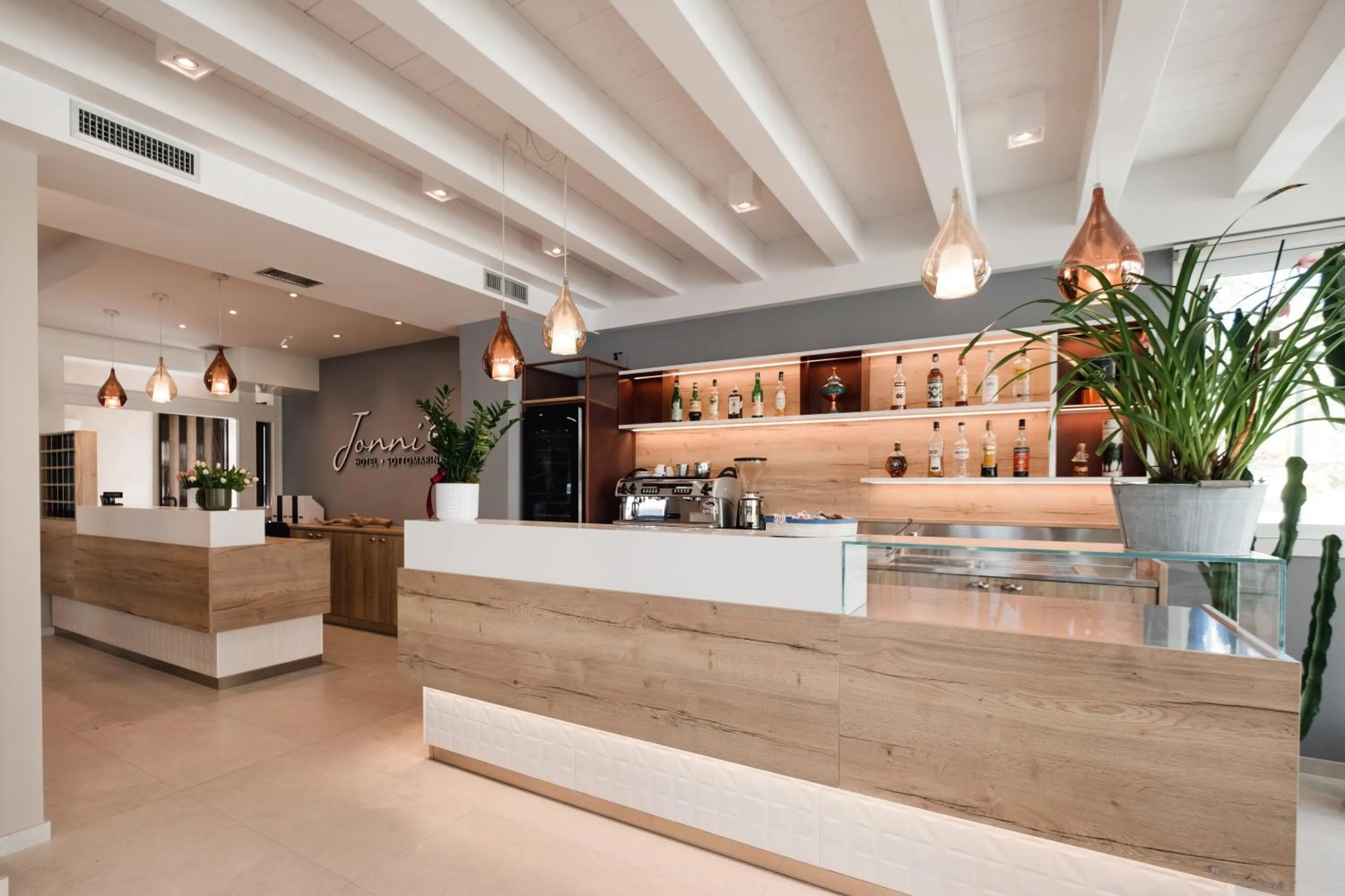 Lobby or reception in Hotel Jonni