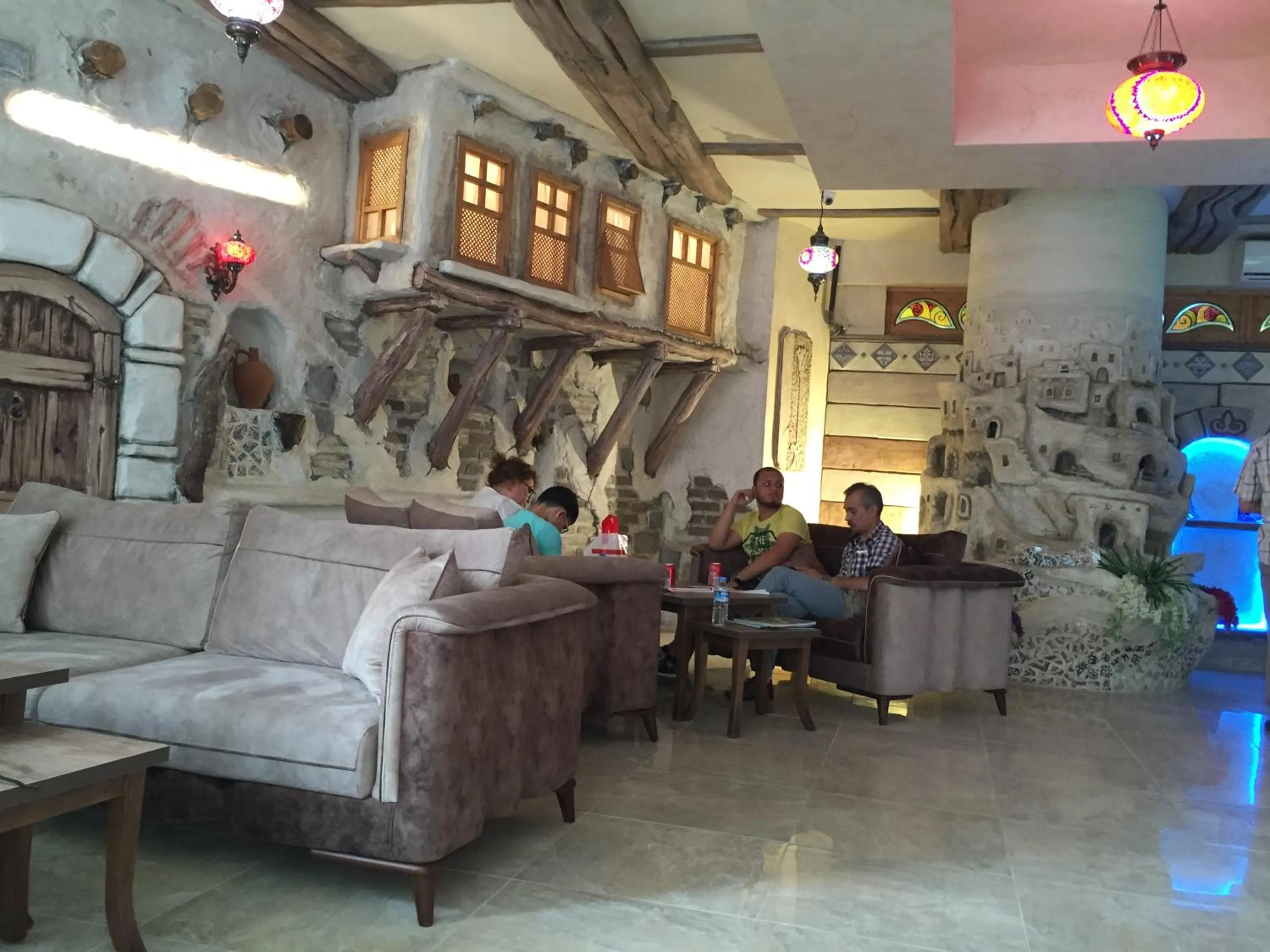 Facade/entrance in Waha Hotel