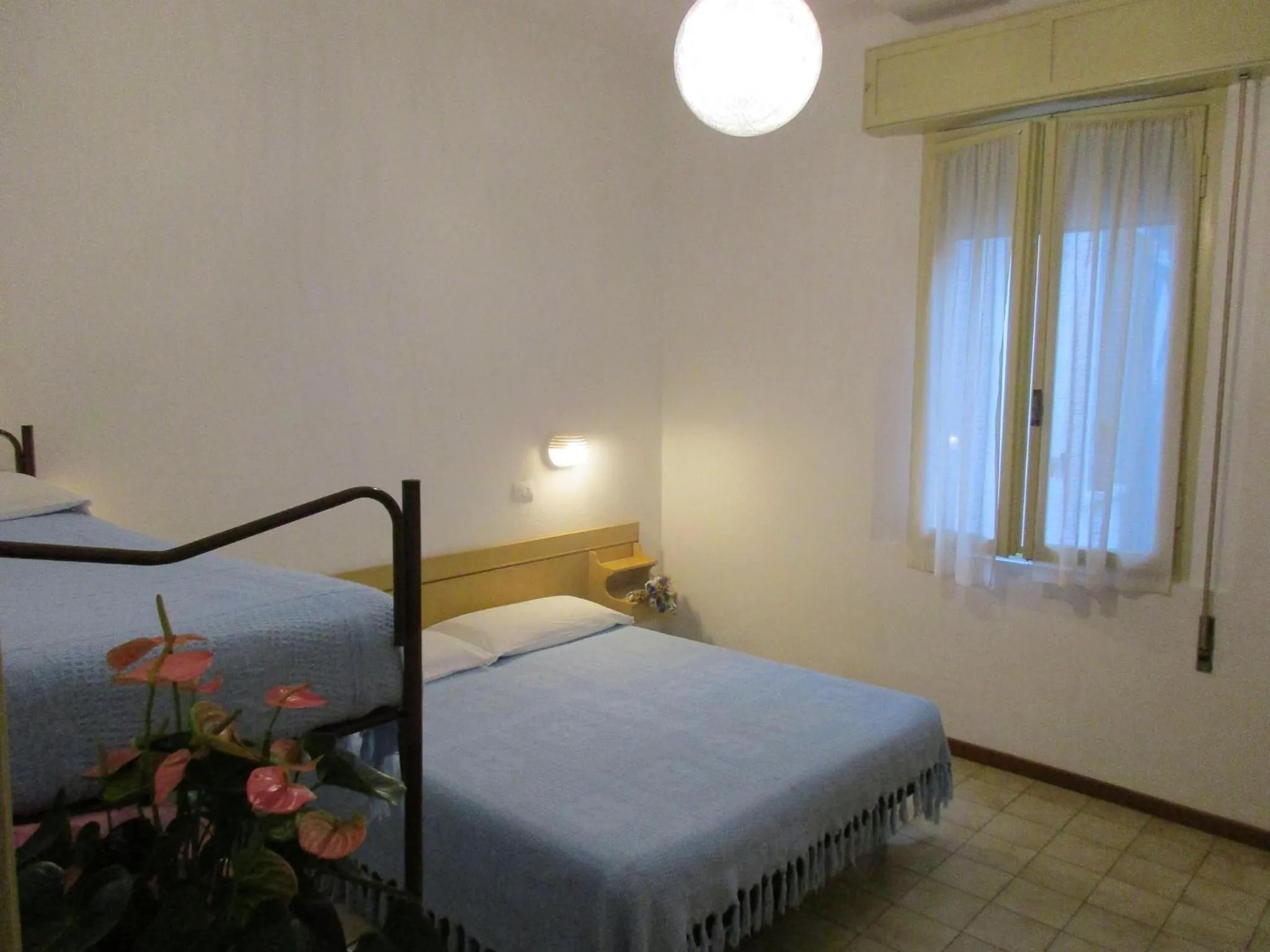 Bed in Hotel Pensione Ornella
