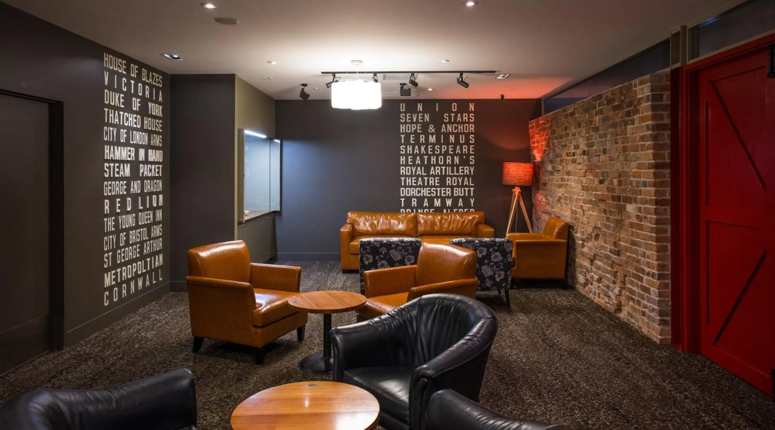 Lounge or bar in The Old Woolstore Apartment Hotel Lounge or bar in The Old Woolstore Apartment Hotel