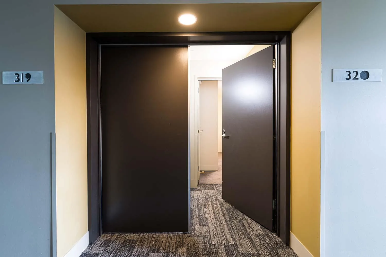 Floor plan in The Old Woolstore Apartment Hotel