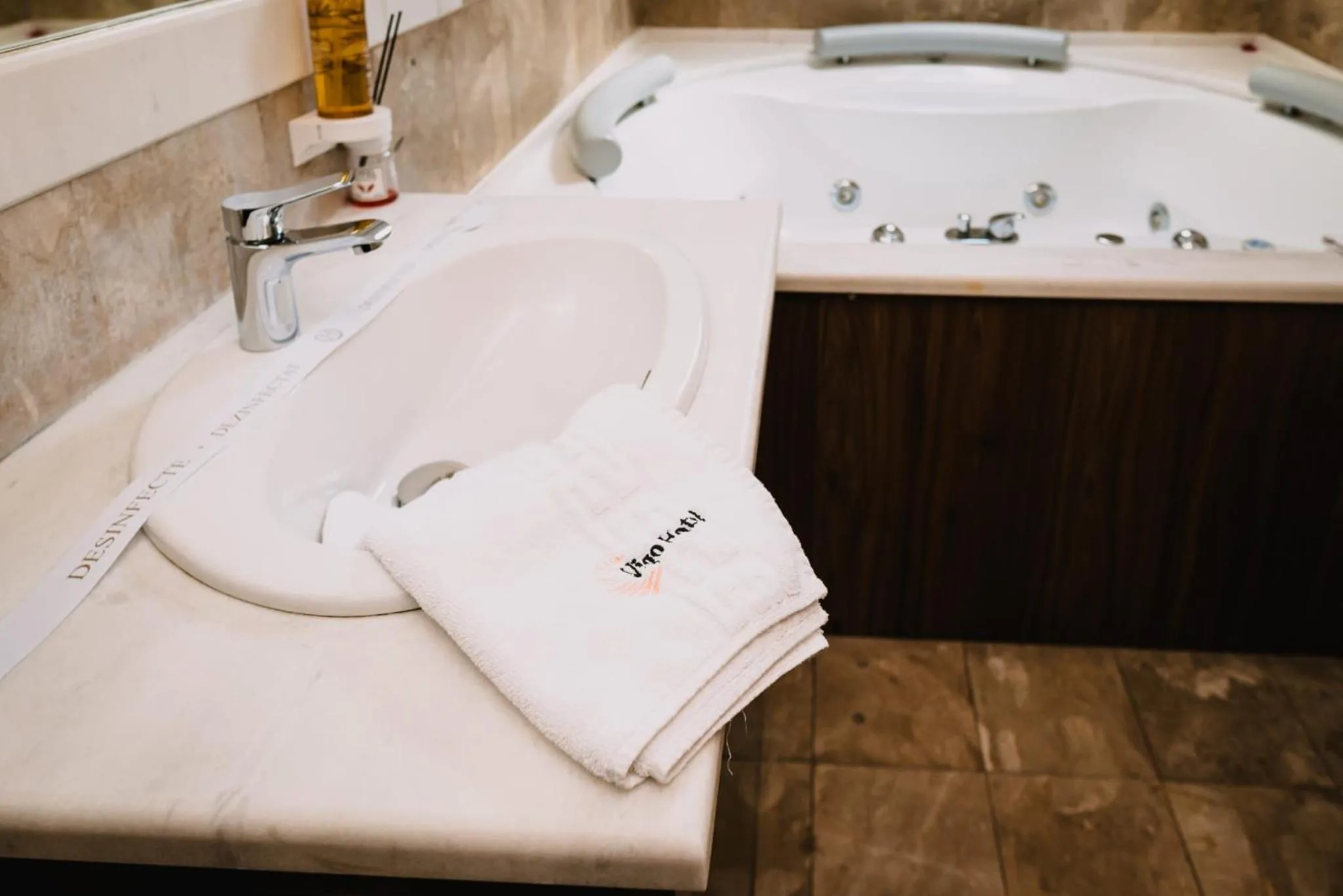 Bathroom in Vigo Hotel