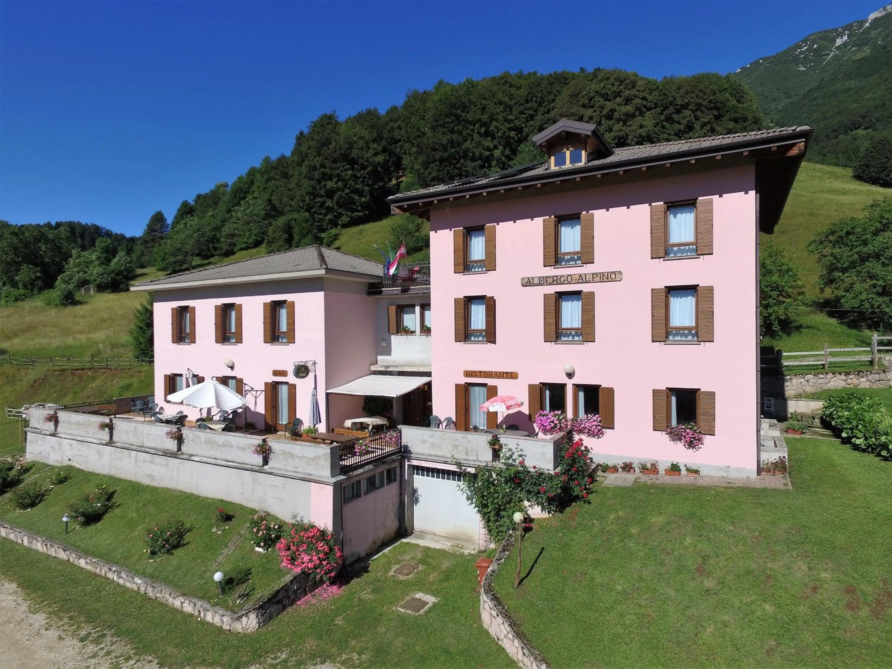 Bird's eye view in Albergo Alpino da Tullio