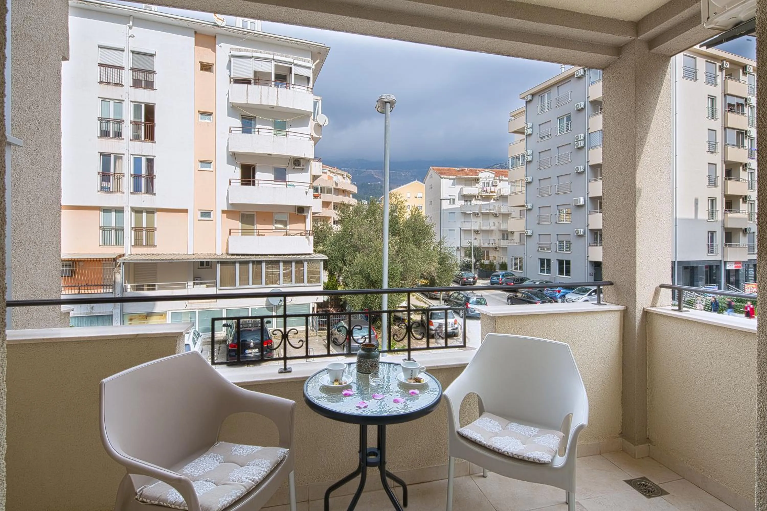 Balcony/Terrace in Le Marc Guest house