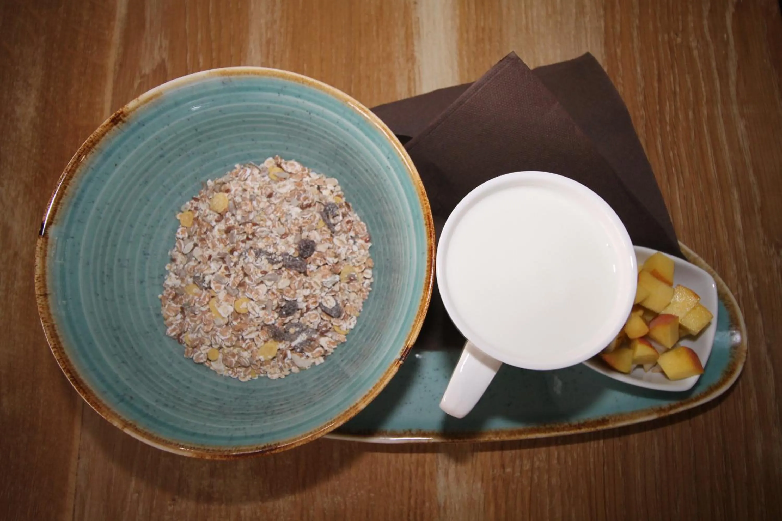 Continental breakfast in Le Marc Guest house