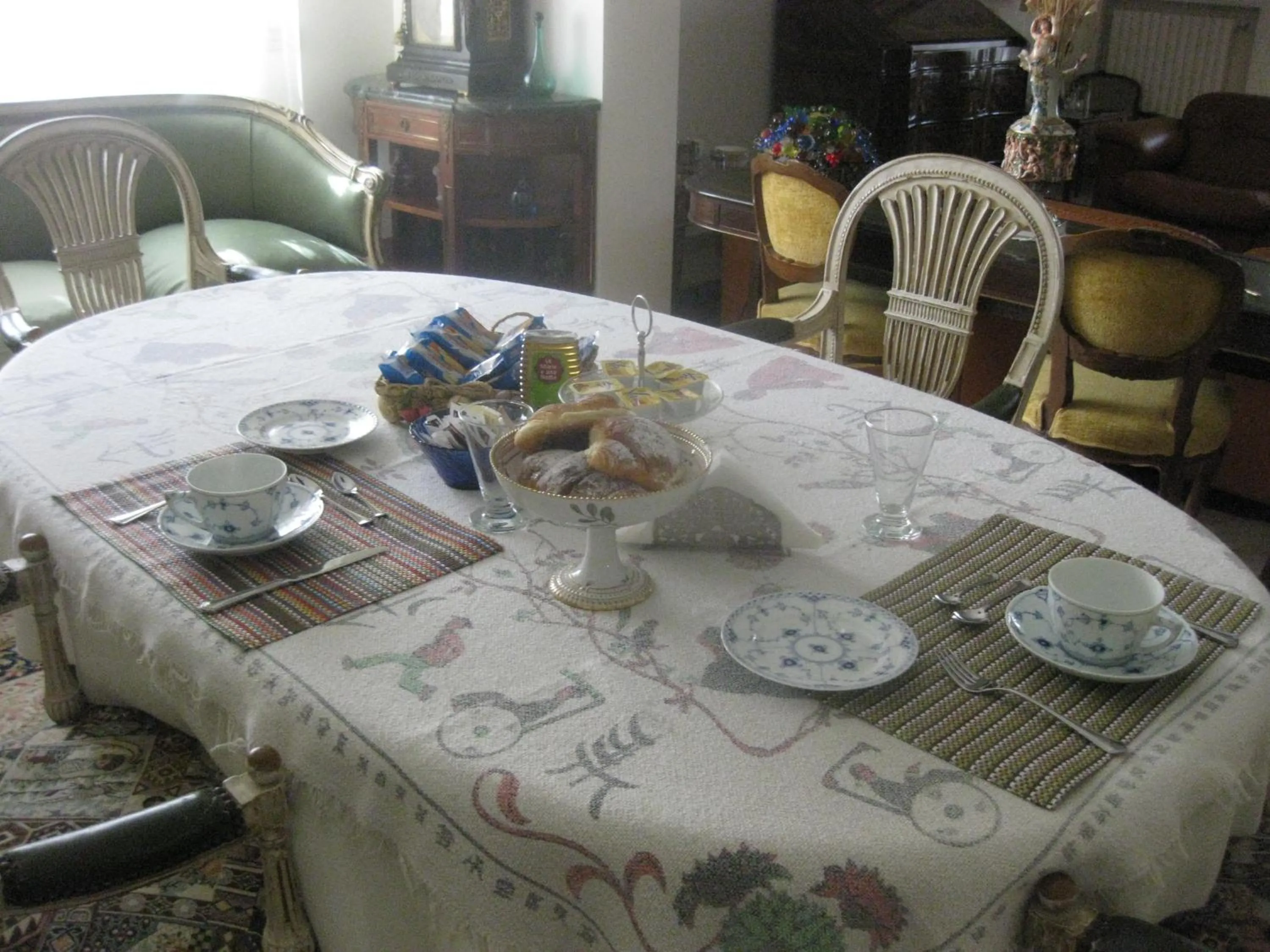 Italian breakfast in B&B Villa Lucia