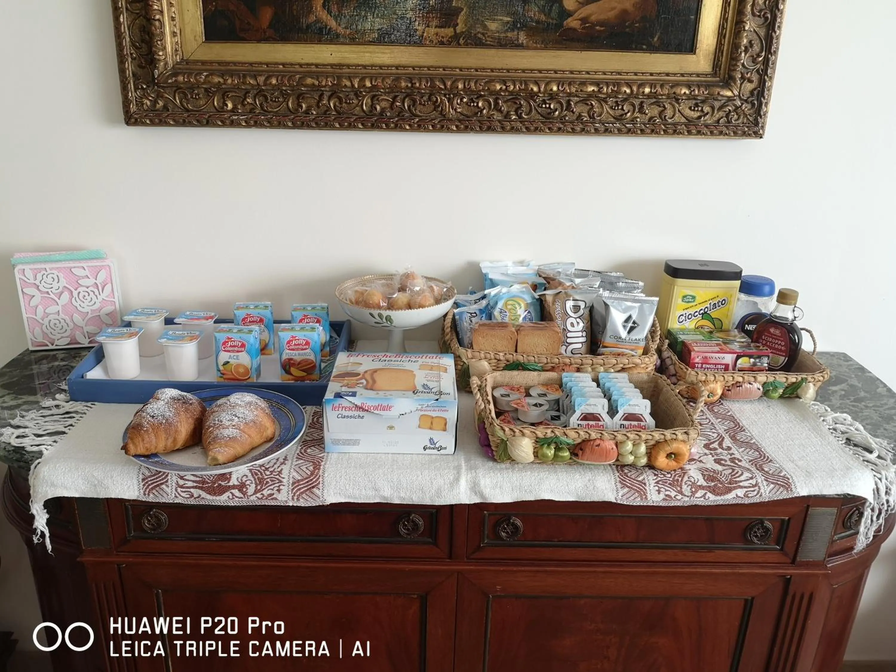 Breakfast in B&B Villa Lucia