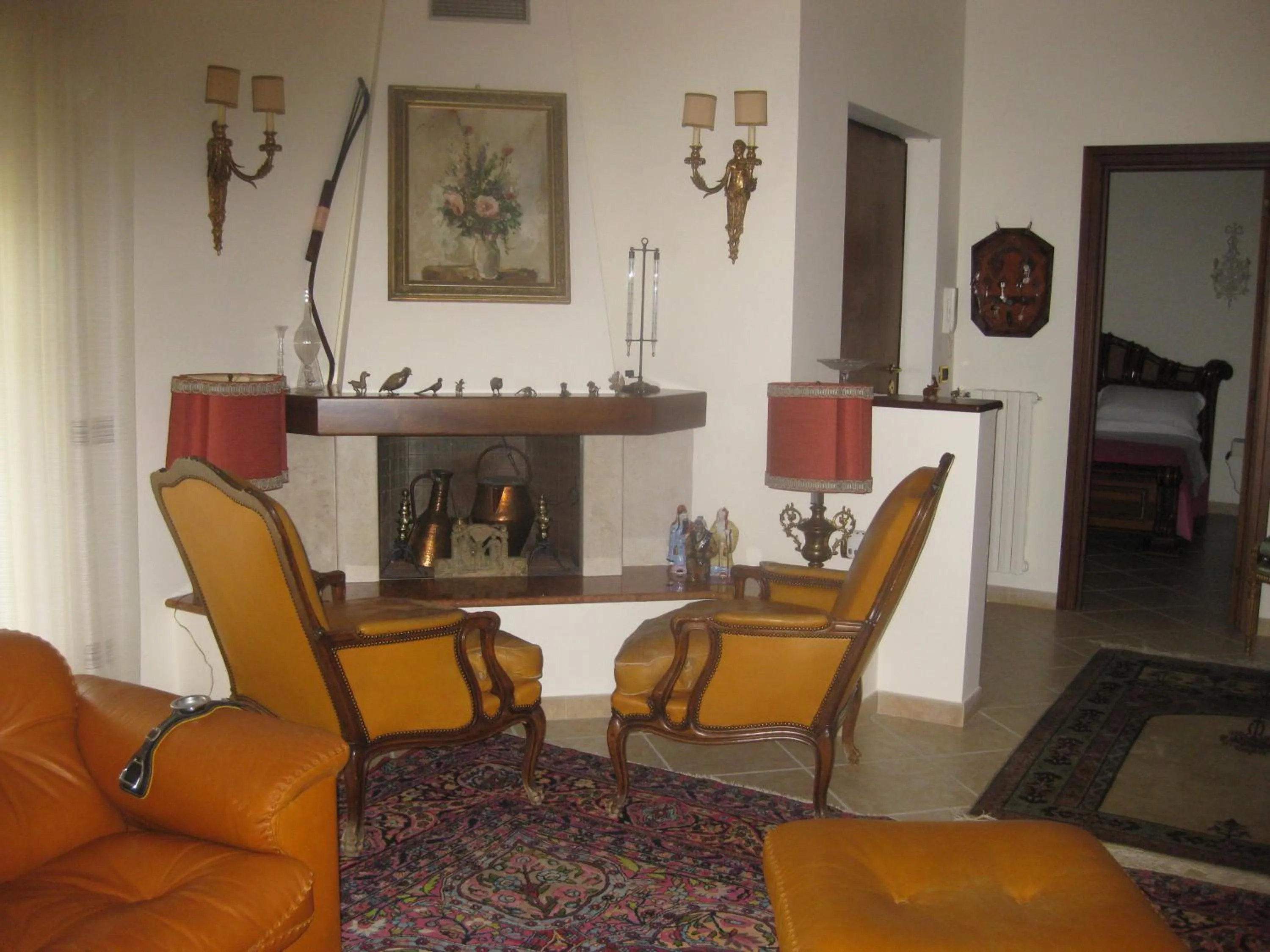 Decorative detail in B&B Villa Lucia