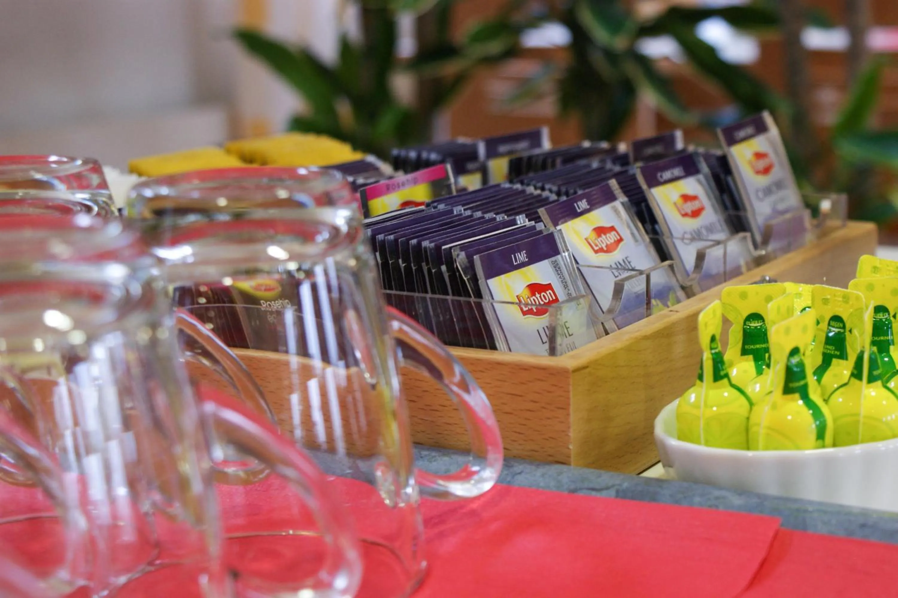 Buffet breakfast in Hostel Eckstein