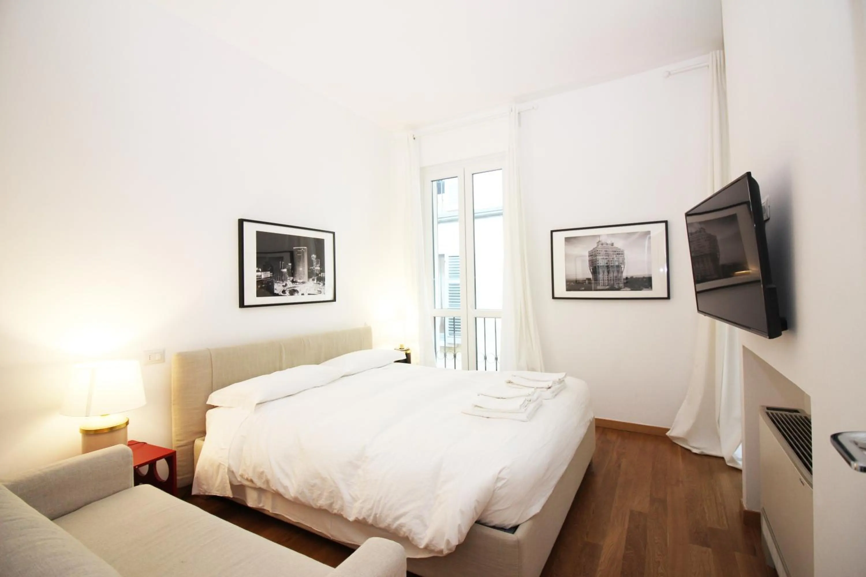 Bedroom, Bed in Brera - Fiori Chiari Charme Apartment