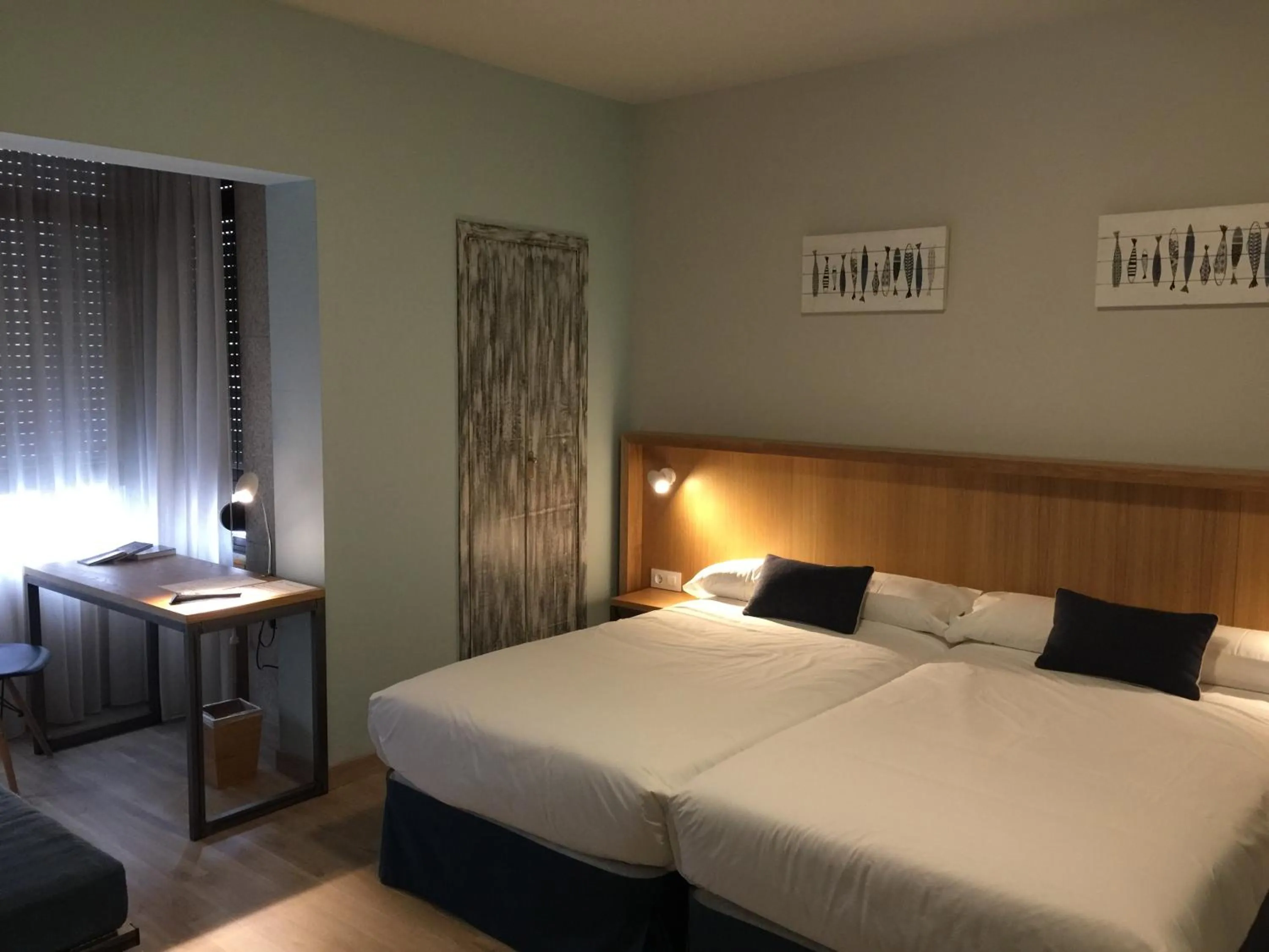 Bed in Hotel Celanova