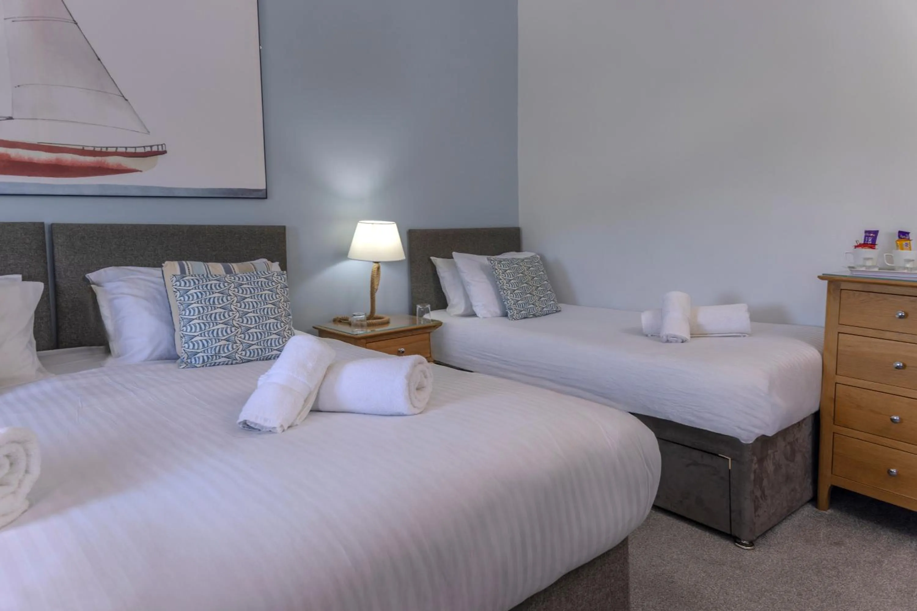 Bed in Sure Hotel Collection by Best Western Porth Veor Manor Hotel