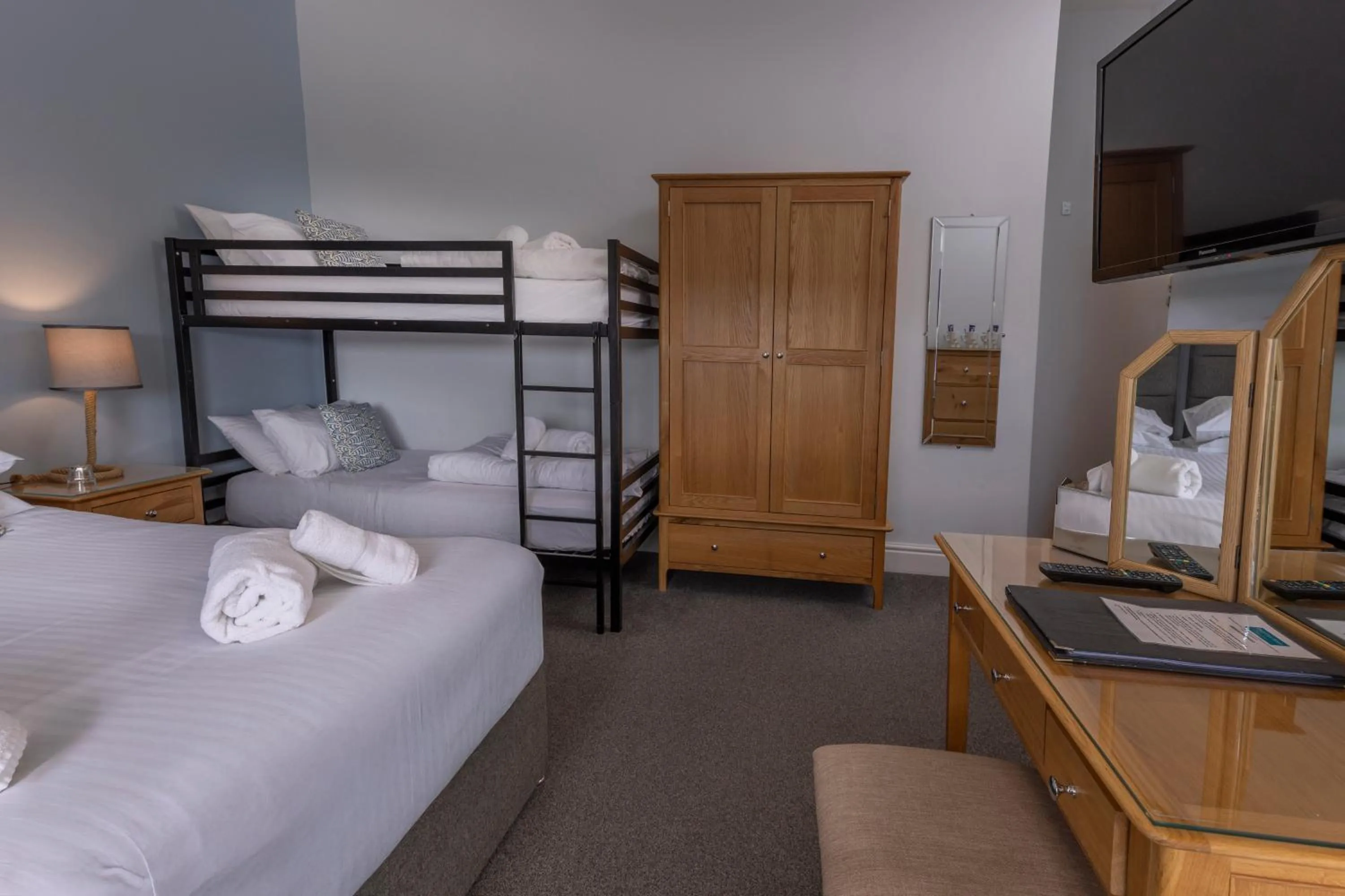 Bed in Sure Hotel Collection by Best Western Porth Veor Manor Hotel